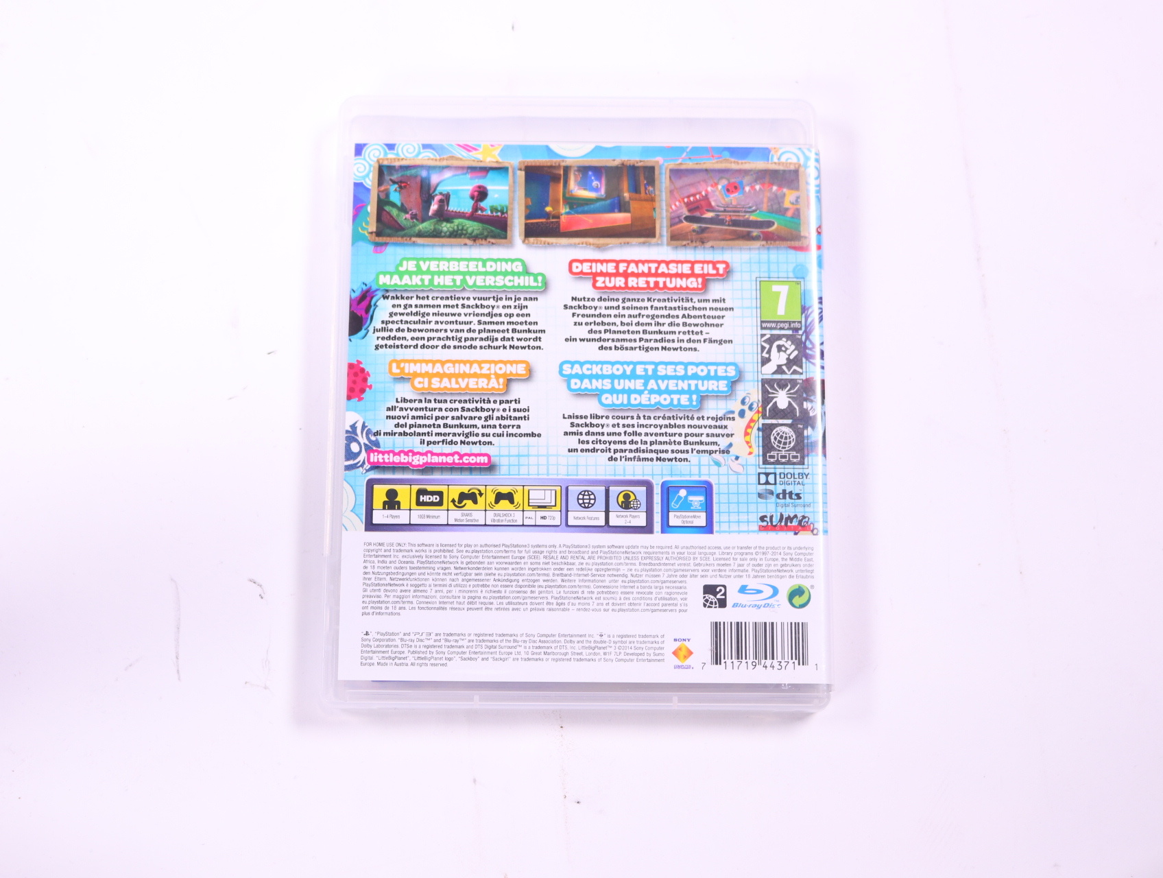 PlayStation 3 - LittleBigPlanet 3 - productfoto 2