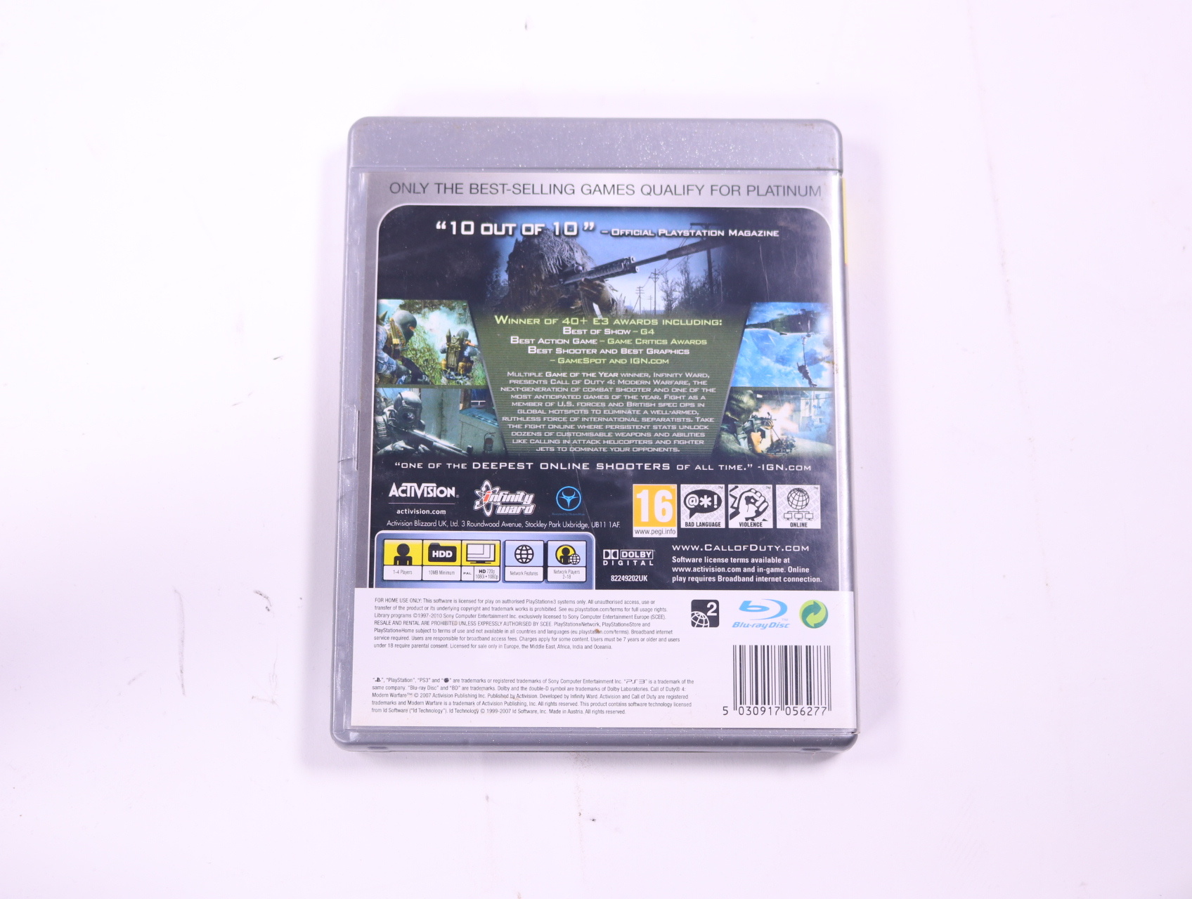 PlayStation 3 - Call of Duty 4: Modern Warfare [Platinum Hits] - productfoto 2