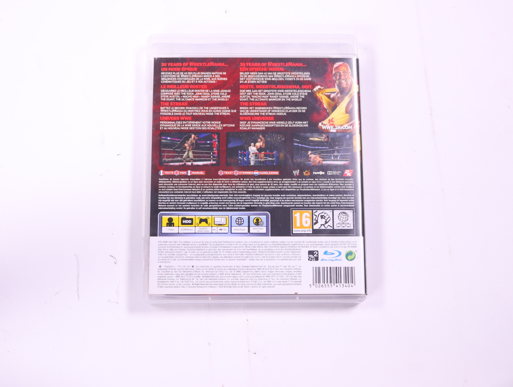 PlayStation 3 - WWE 2K14 - productfoto 2