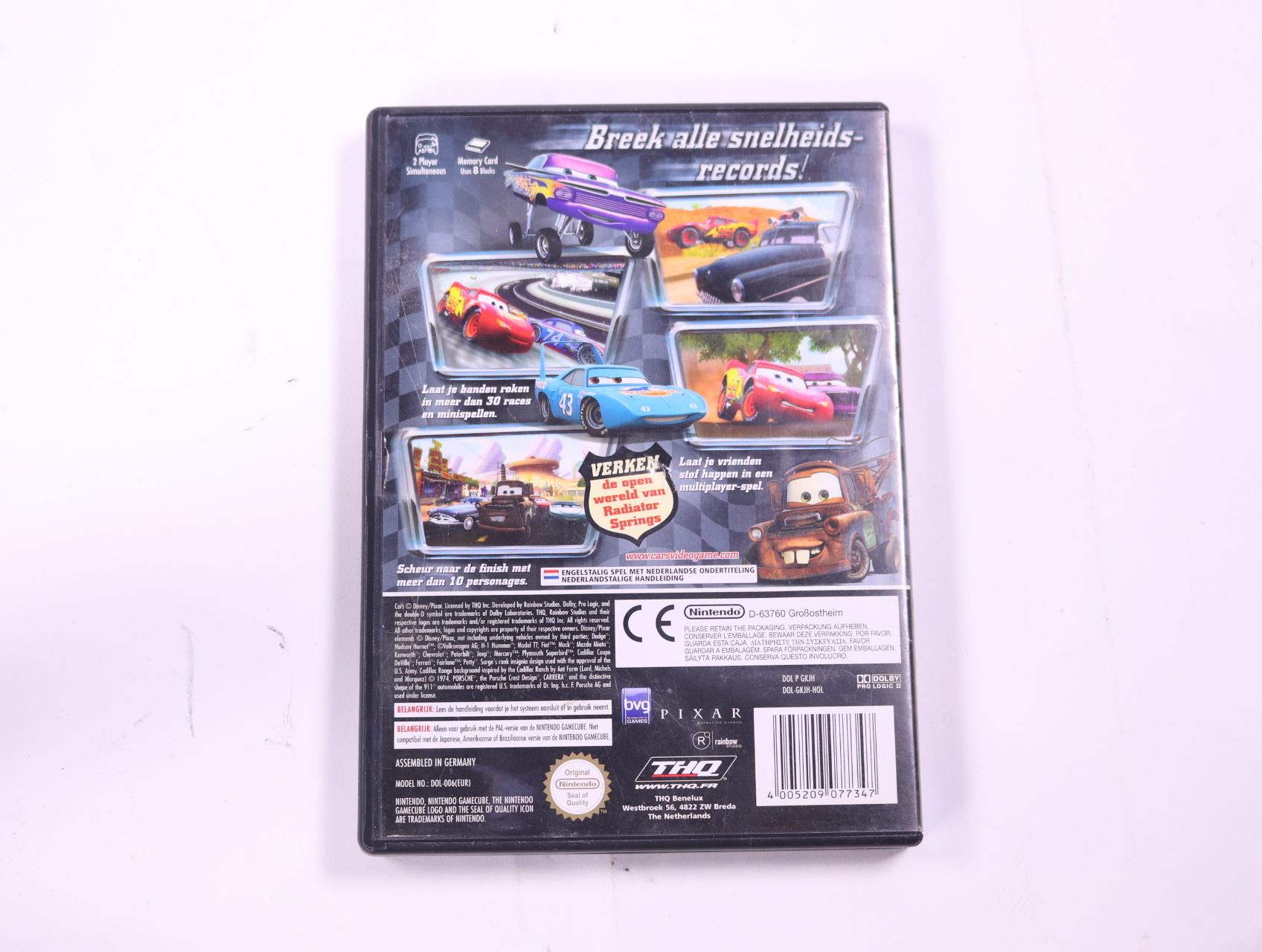 GameCube - Cars - productfoto 2