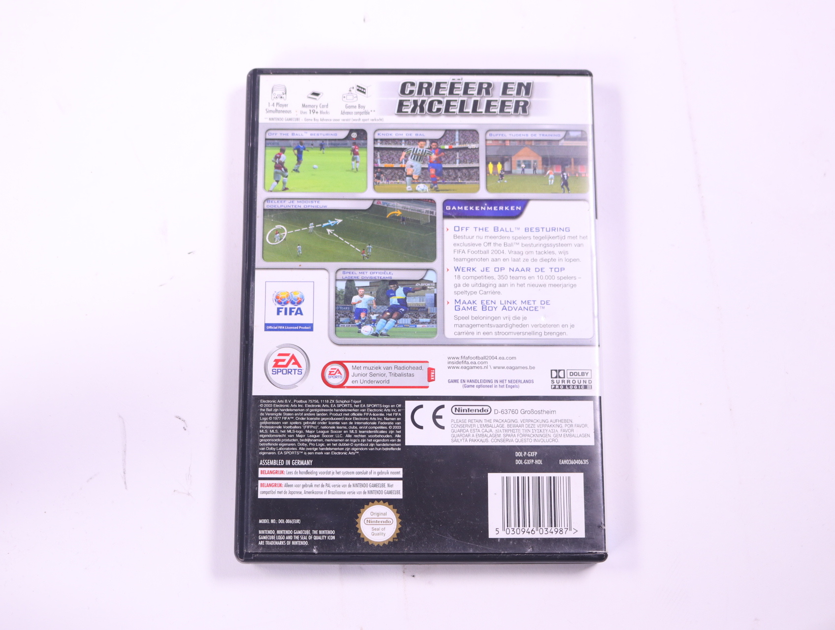 GameCube - FIFA Football 2004 - productfoto 2