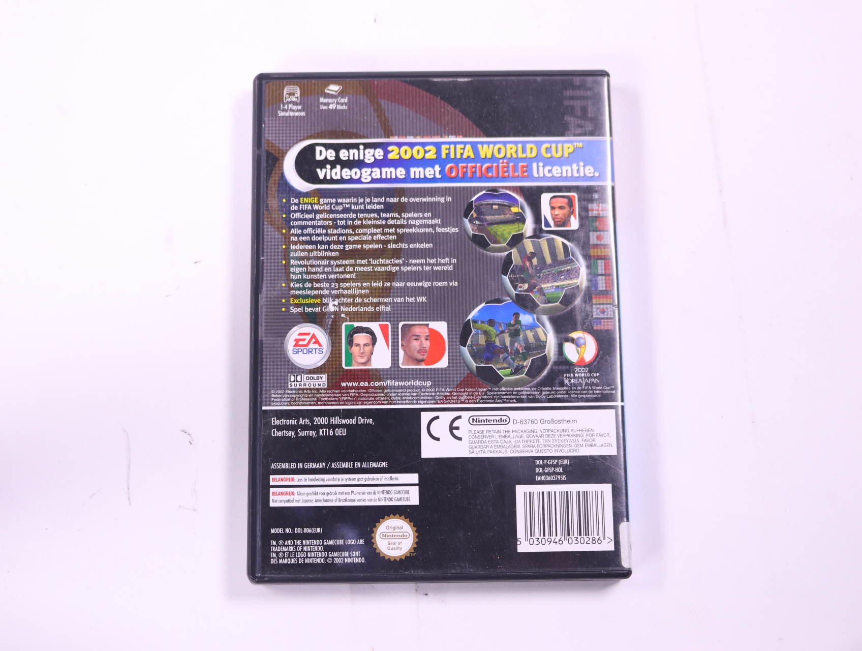 GameCube - FIFA World Cup 2002 - productfoto 2