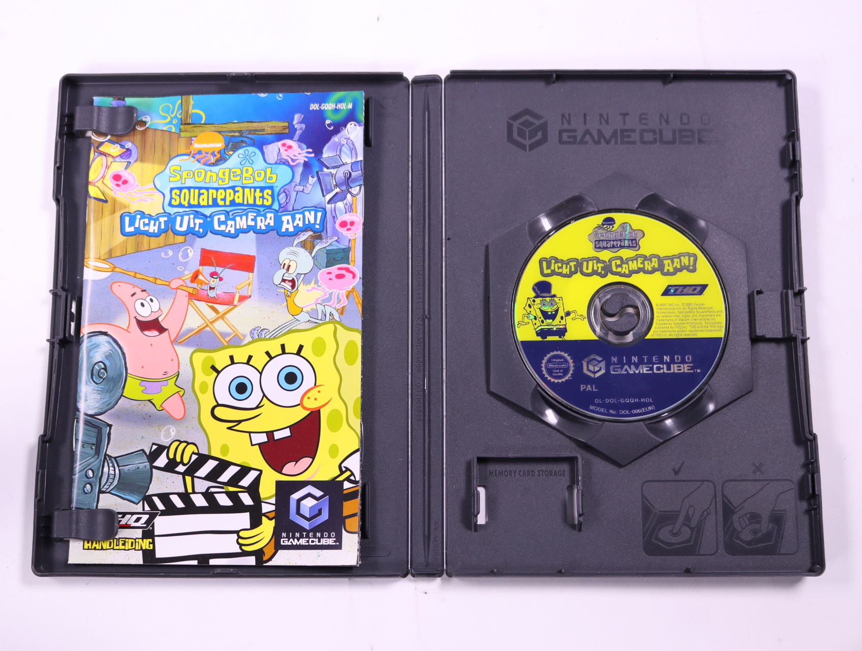 GameCube - SpongeBob SquarePants: Lights, Camera, Pants! - productfoto 3