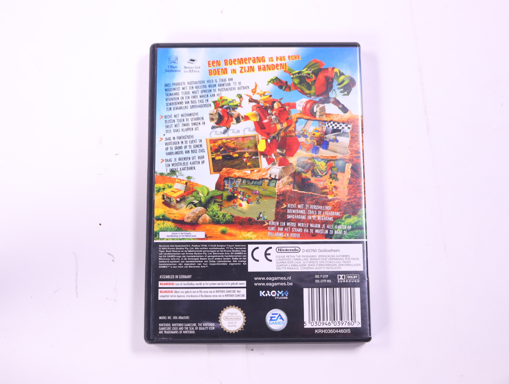 GameCube - Ty the Tasmanian Tiger 2: Bush Rescue - productfoto 2