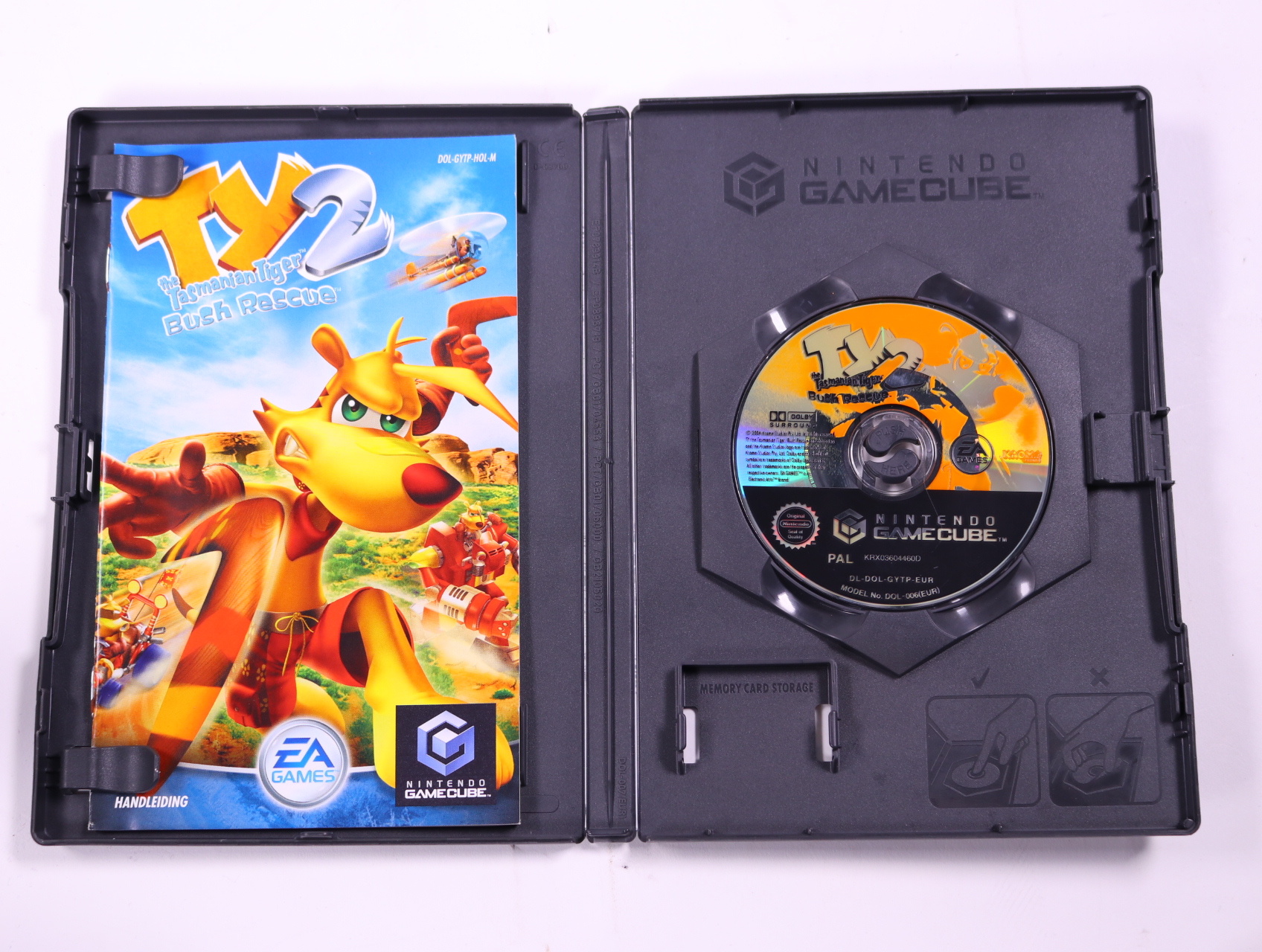 GameCube - Ty the Tasmanian Tiger 2: Bush Rescue - productfoto 3