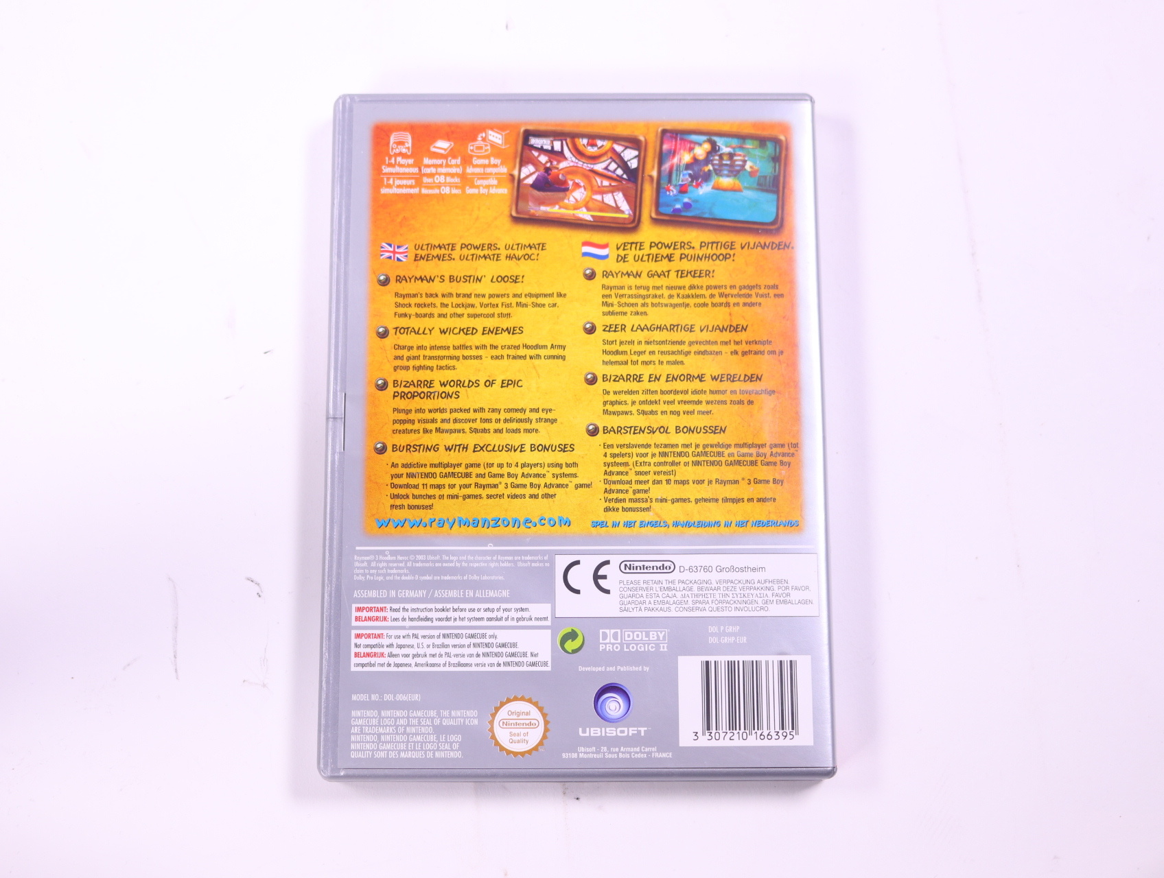 GameCube - Rayman 3: Hoodlum Havoc [Players Choise] - productfoto 2