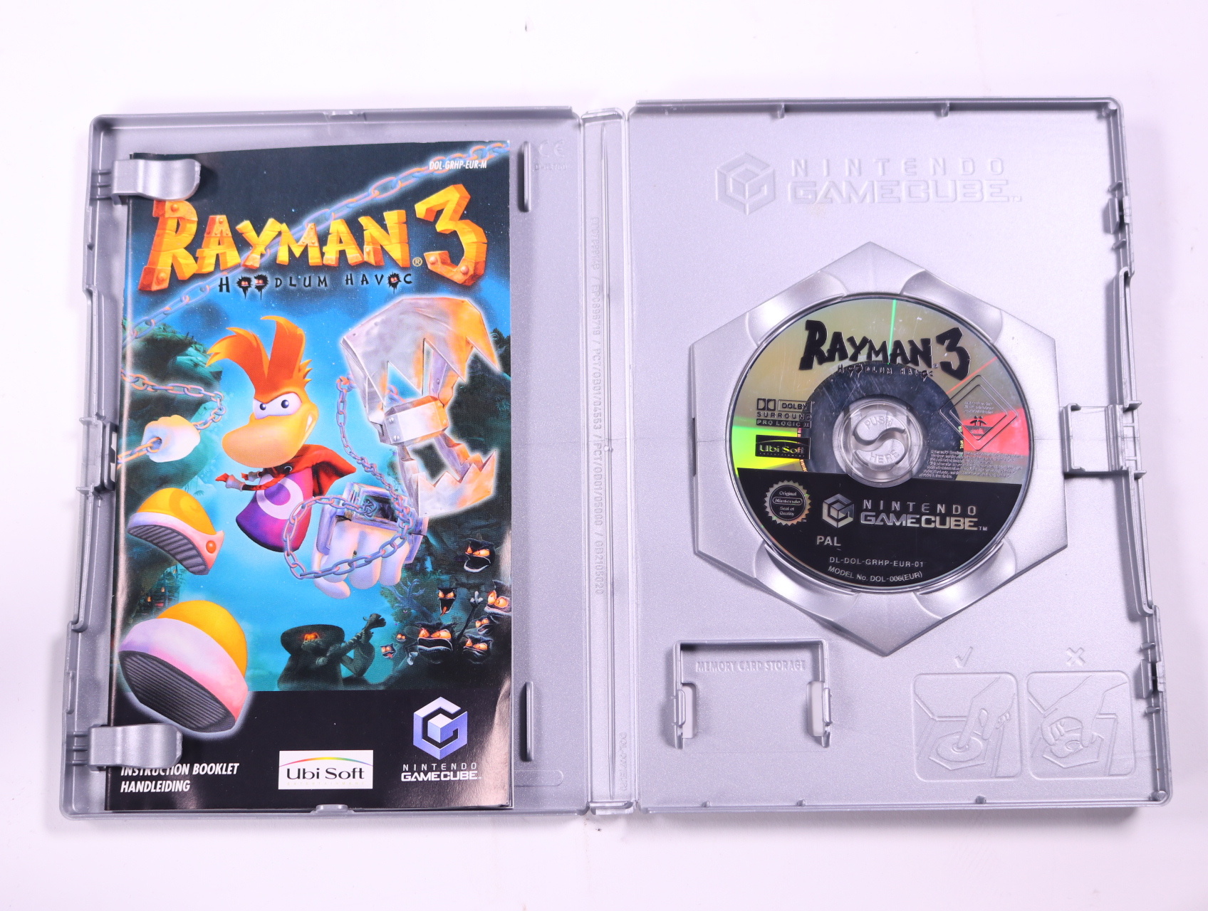 GameCube - Rayman 3: Hoodlum Havoc [Players Choise] - productfoto 3