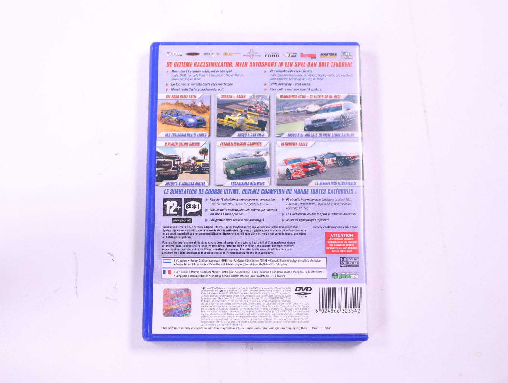 PlayStation 2 - DTM Race Driver 2 - productfoto 2