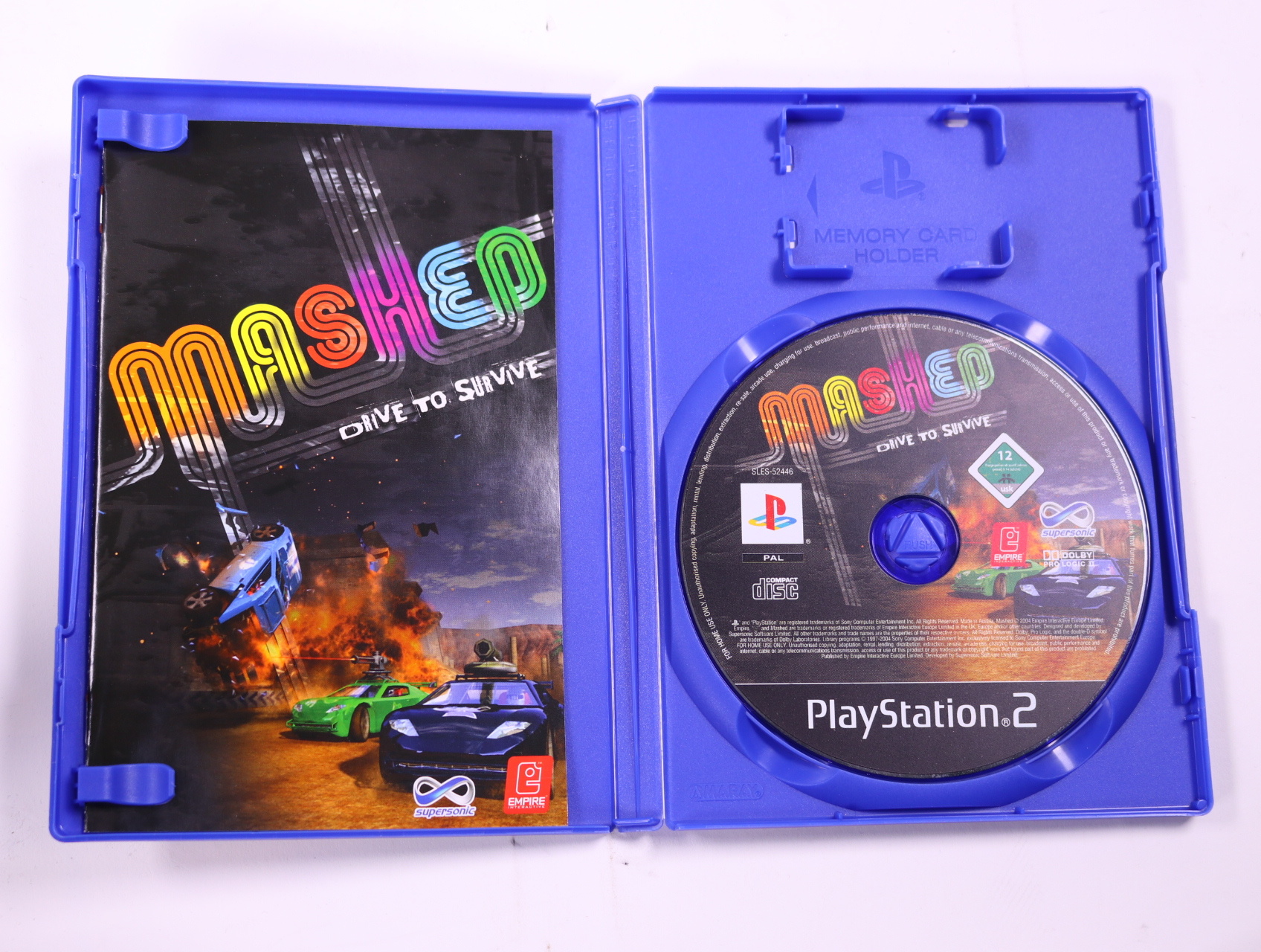 PlayStation 2 - Mashed: Drive to Survive - Supersonic Software - productfoto 3