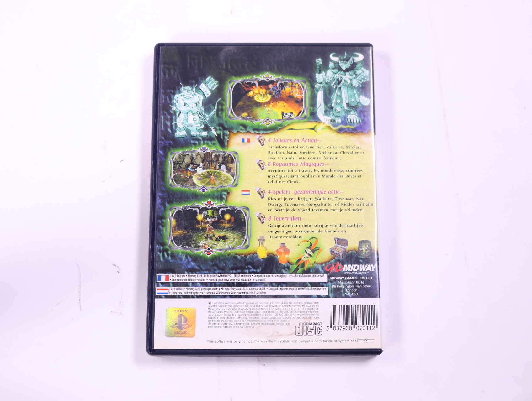 PlayStation 2 - Gauntlet Dark Legacy - productfoto 2