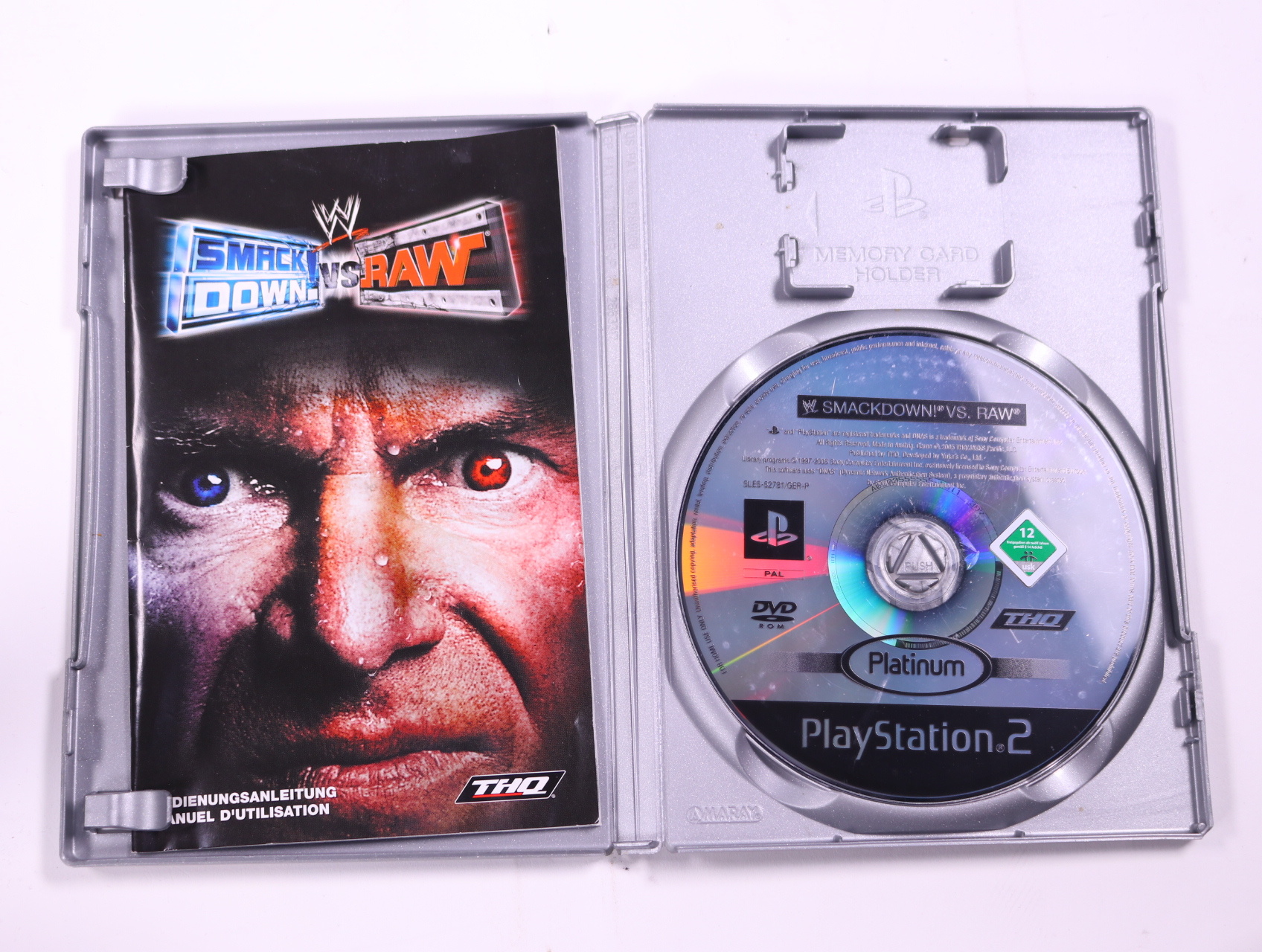 PlayStation 2 - WWE SmackDown! vs. Raw [Platinum Hits] - productfoto 3