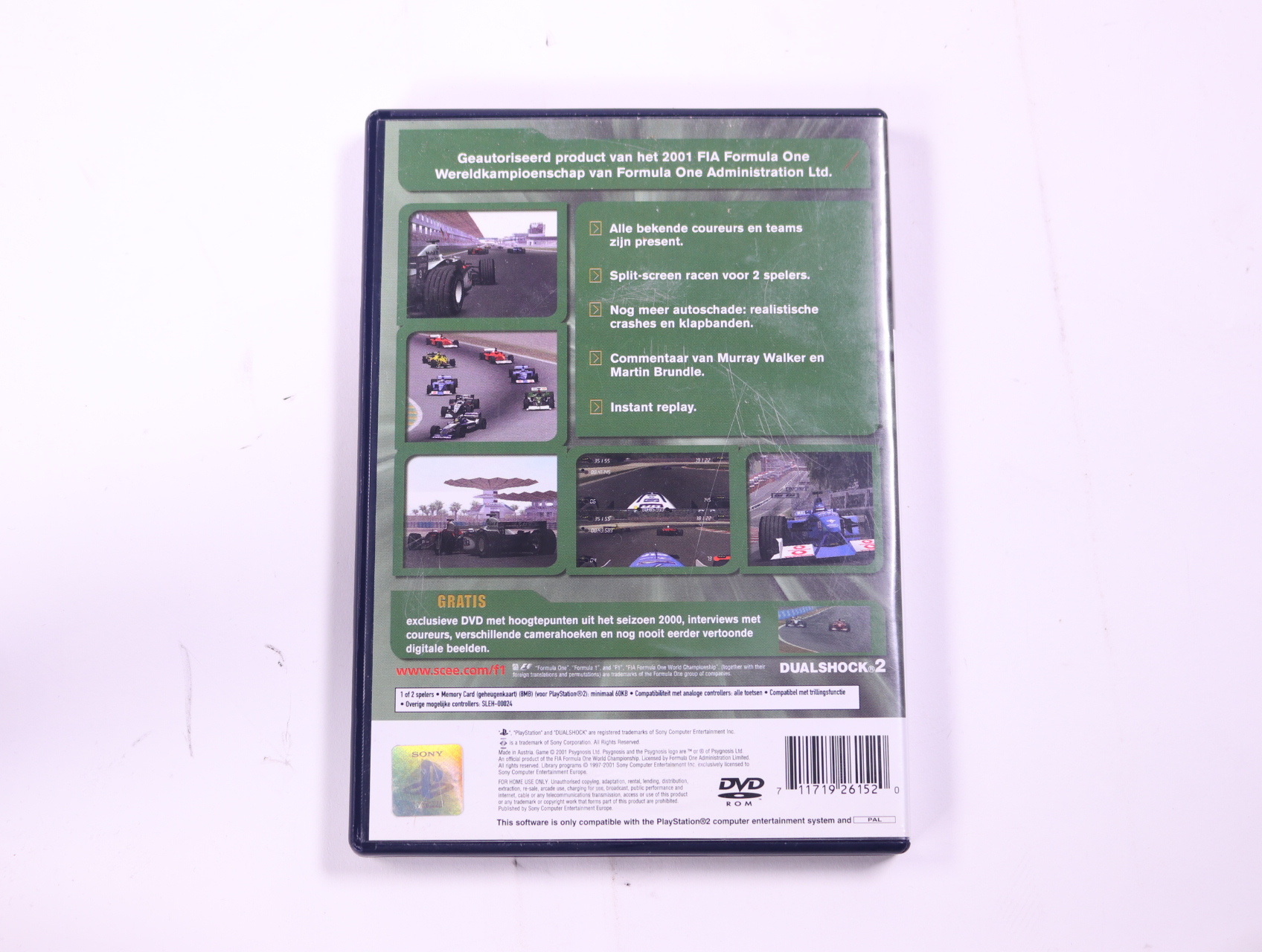 PlayStation 2 - Formula One 2001 - productfoto 2
