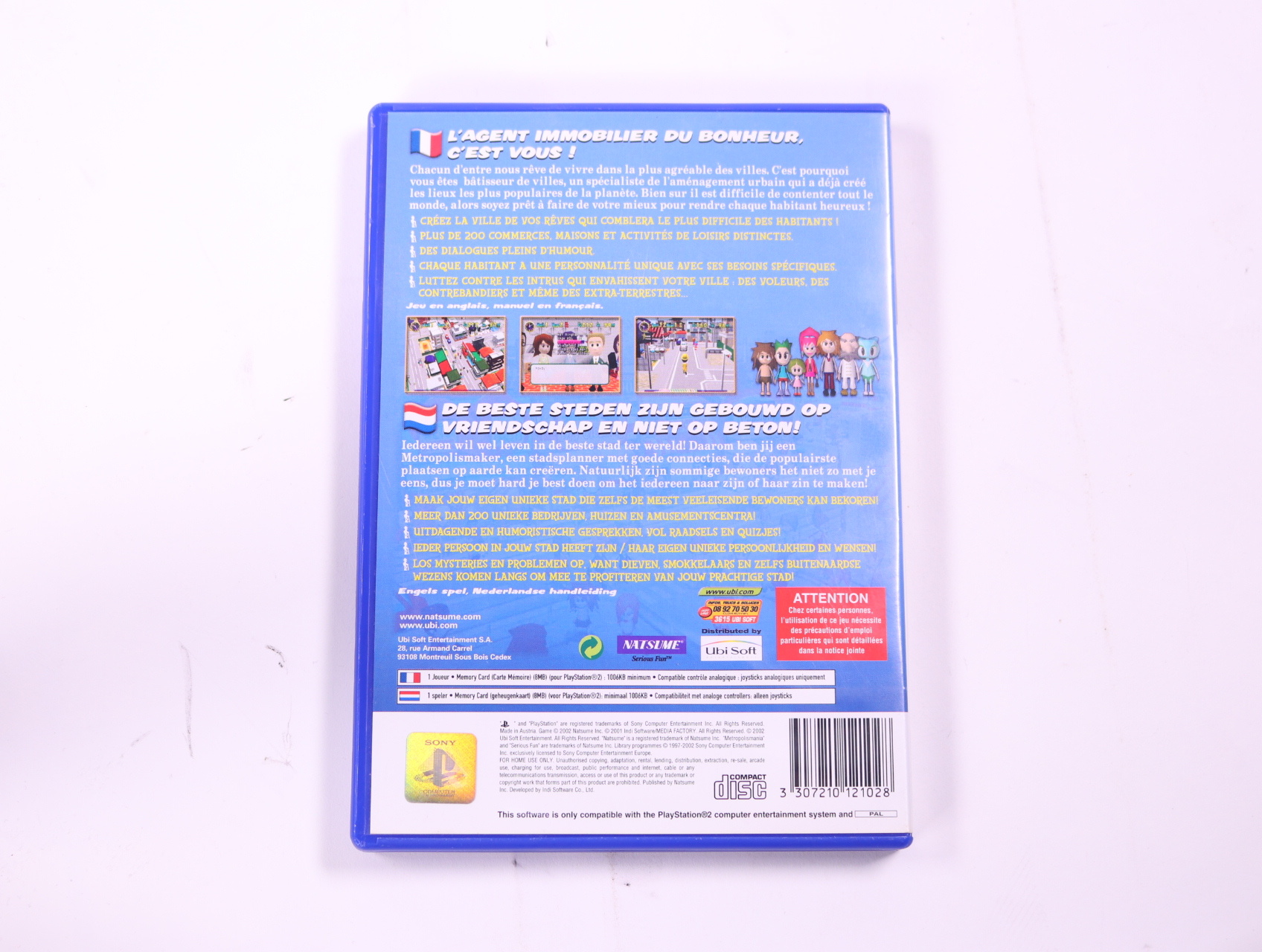 PlayStation 2 - Metropolismania - productfoto 2