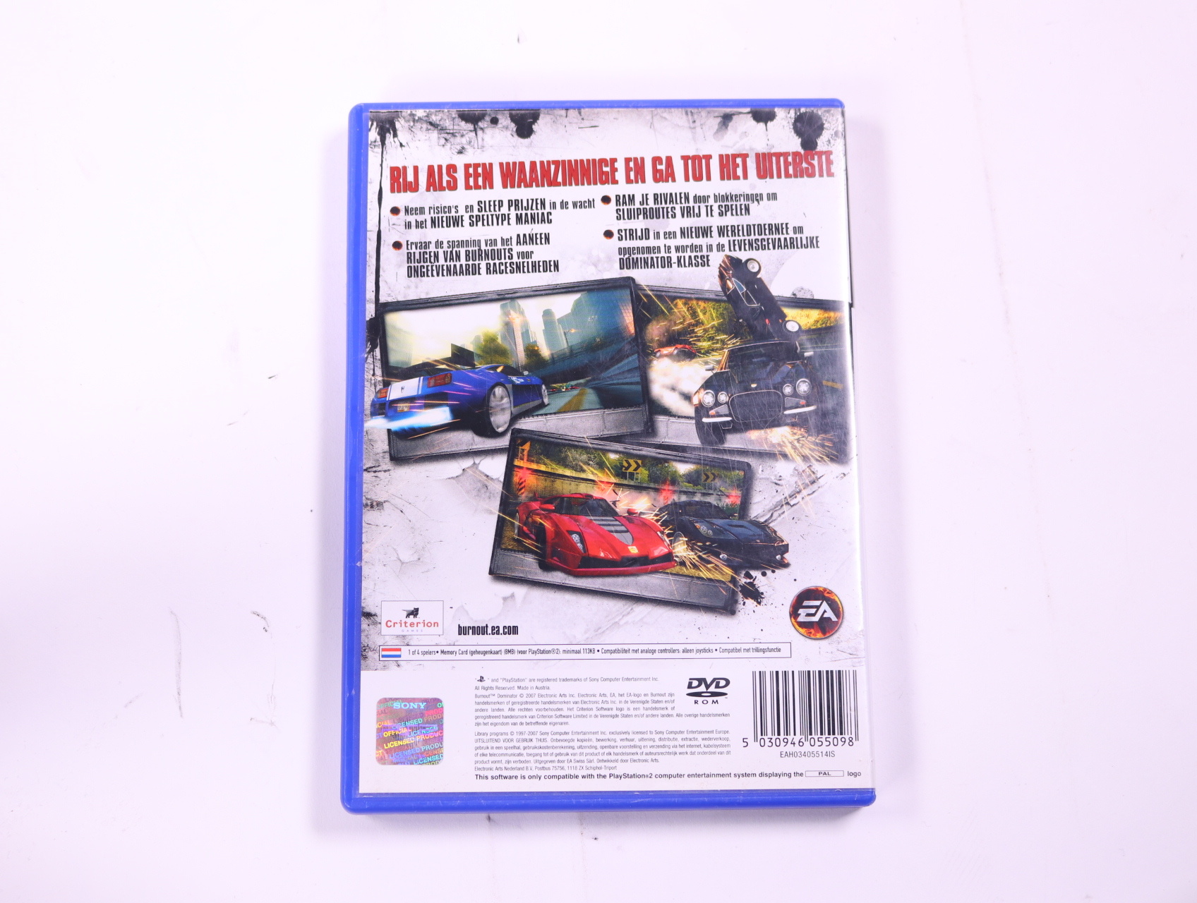 PlayStation 2 - Burnout Dominator - productfoto 2