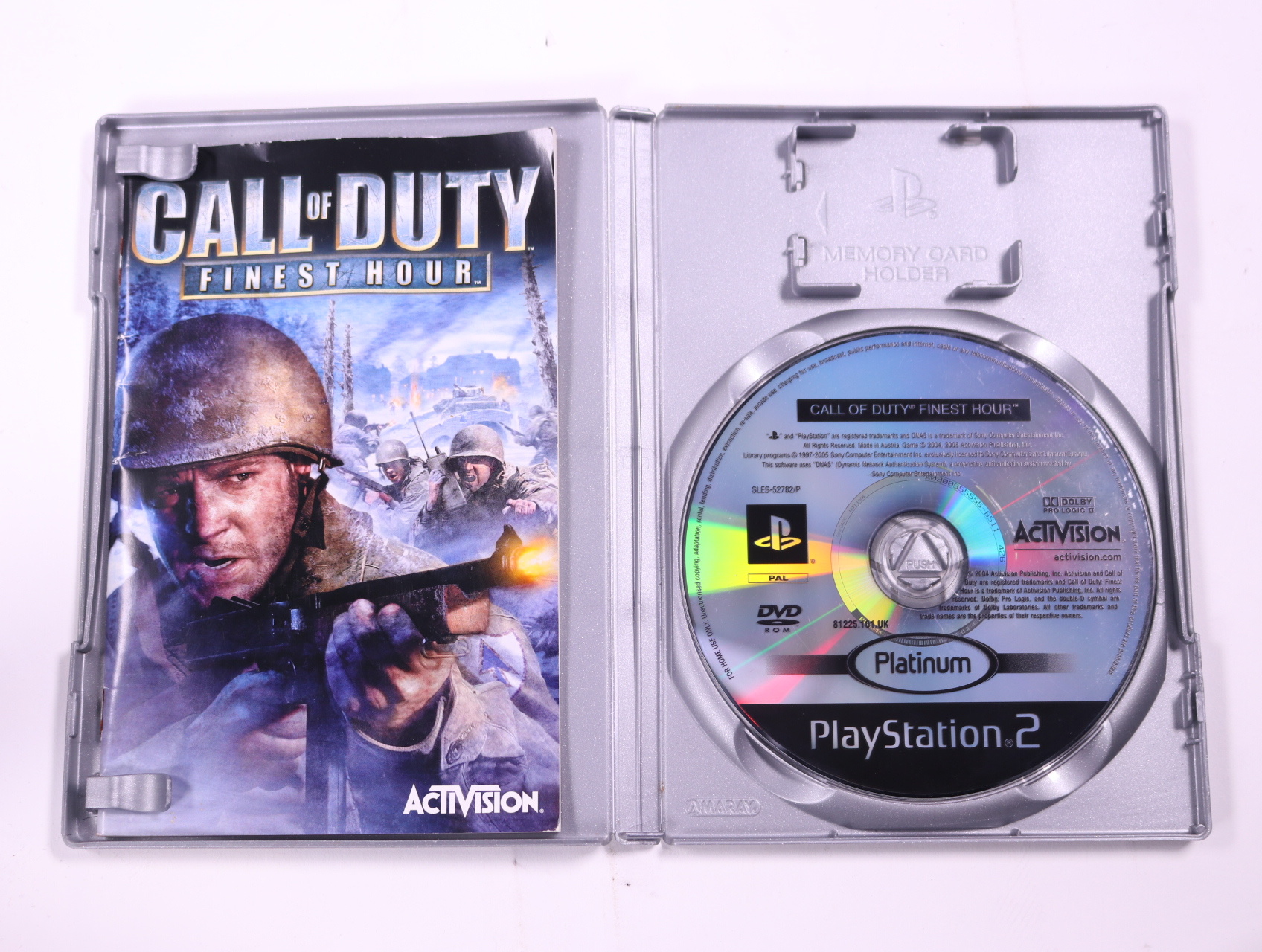 PlayStation 2 - Call of Duty: Finest Hour [Platinum Hits] - productfoto 3