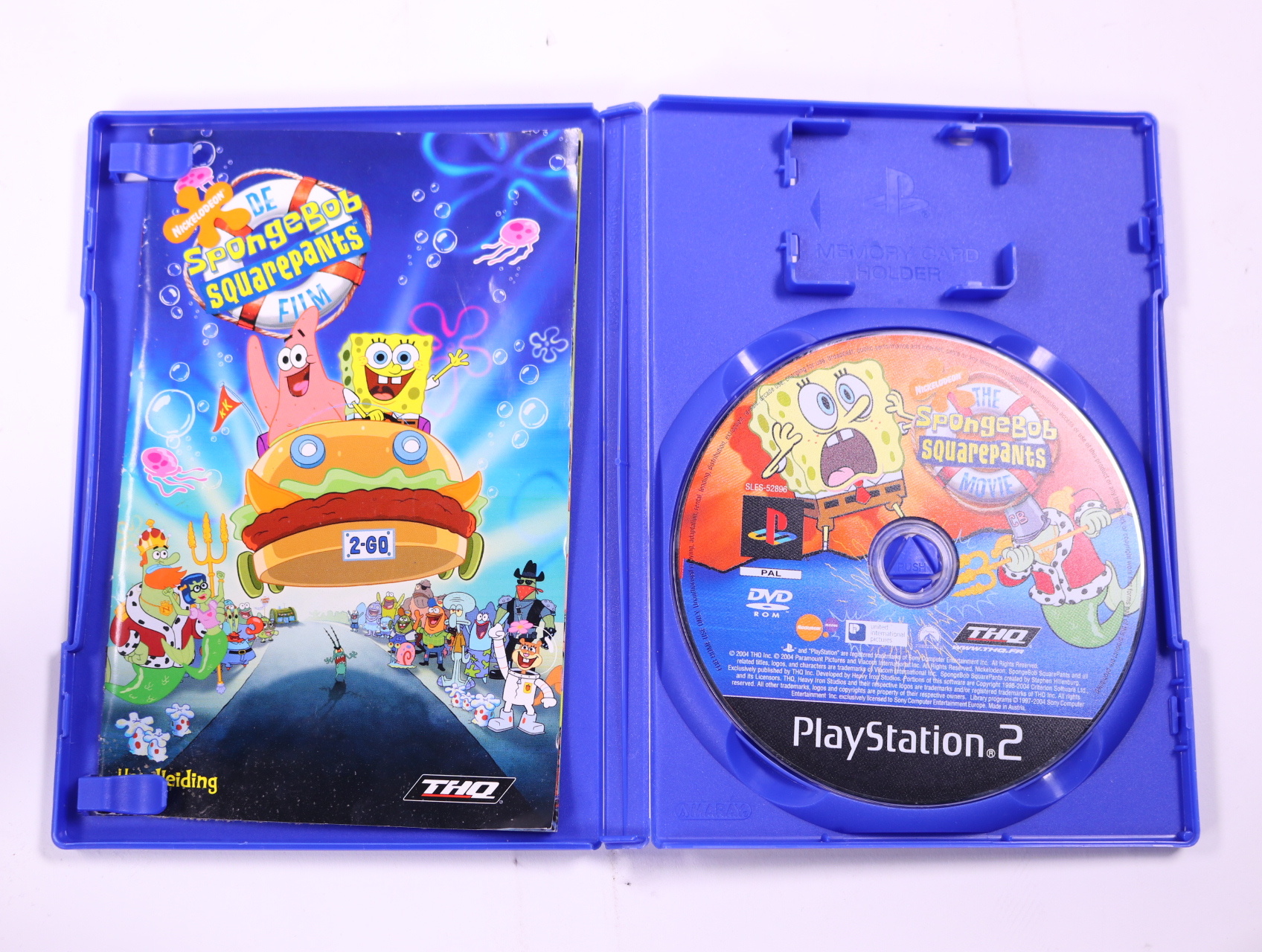 PlayStation 2 - SpongeBob SquarePants: The Movie - productfoto 3