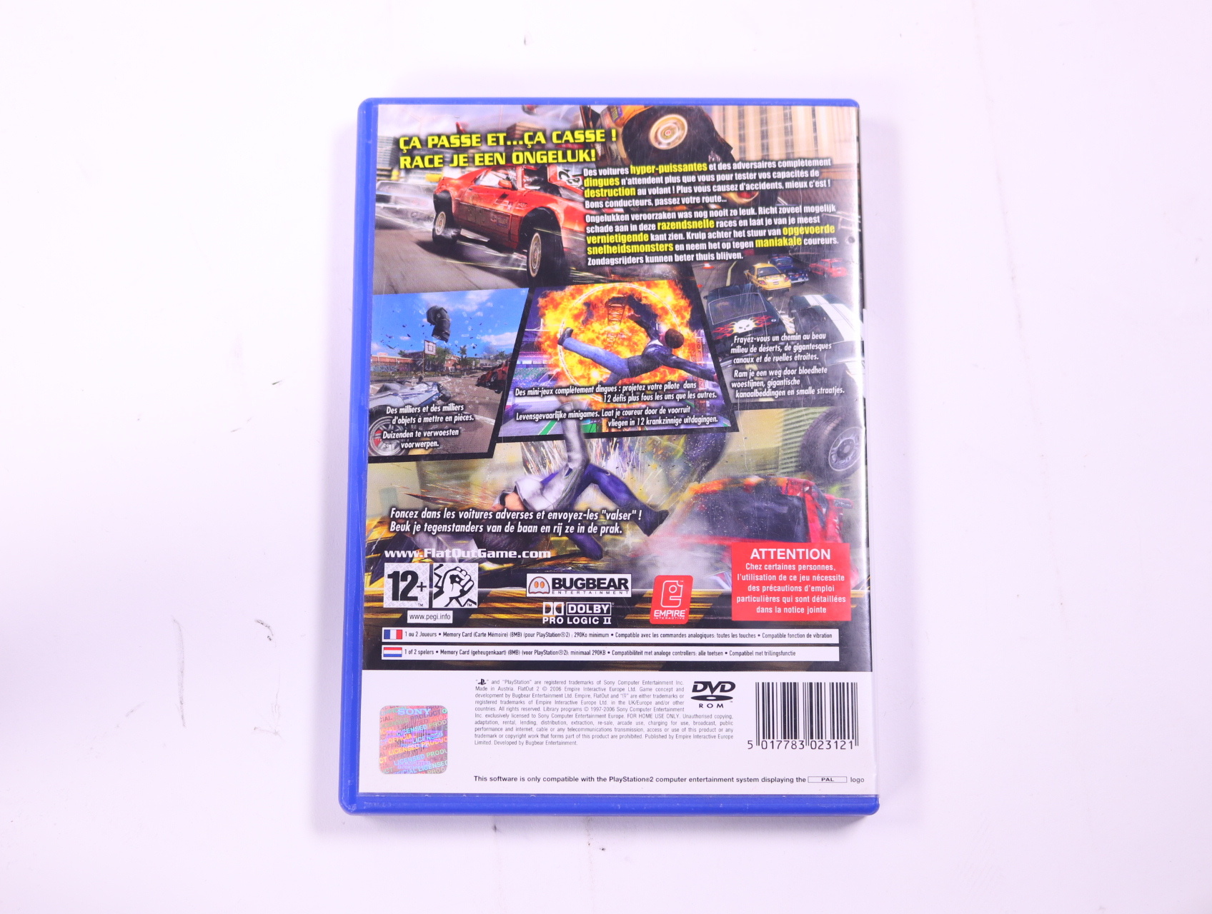 PlayStation 2 - FlatOut 2 - productfoto 2