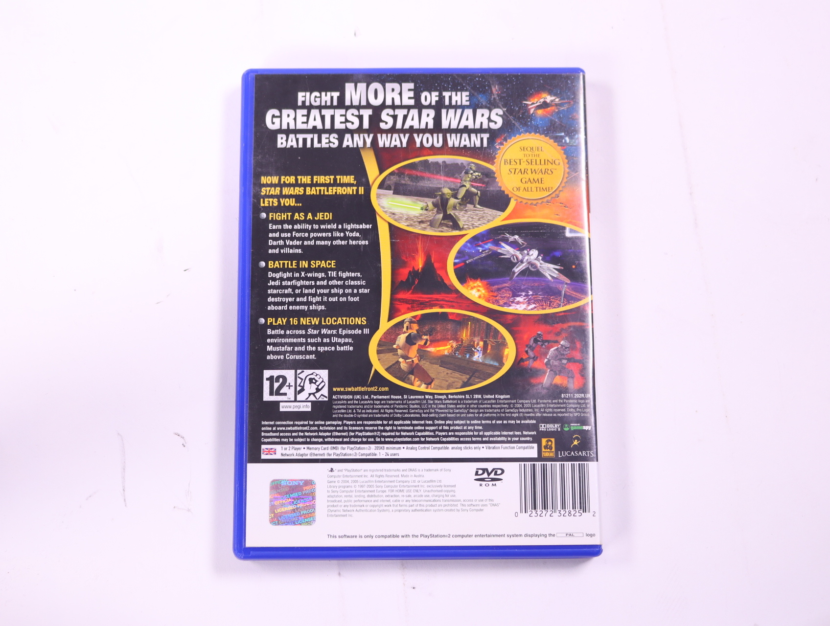 PlayStation 2 - Star Wars Battlefront II - productfoto 2