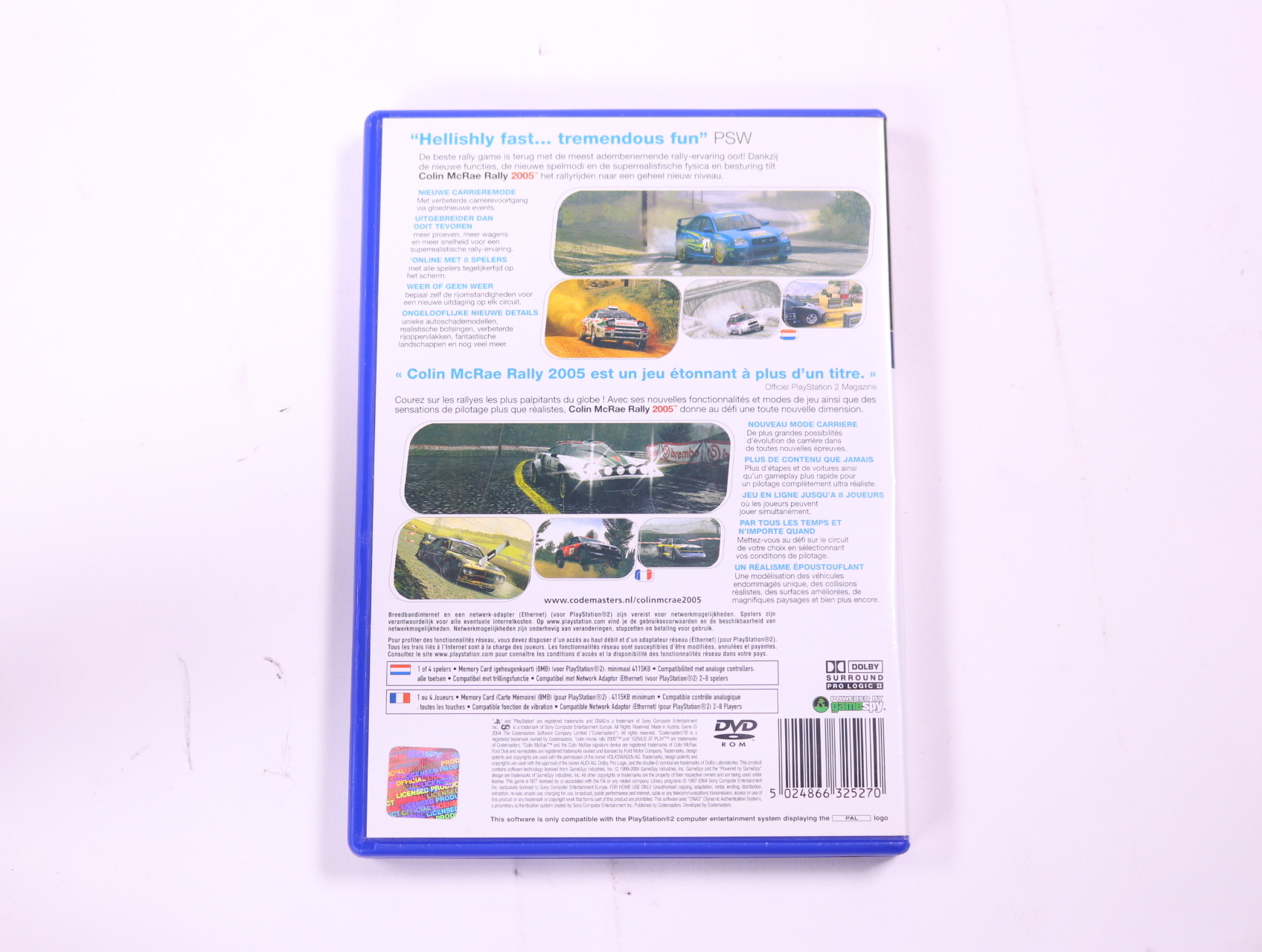 PlayStation 2 - Colin McRae Rally 2005 - productfoto 2