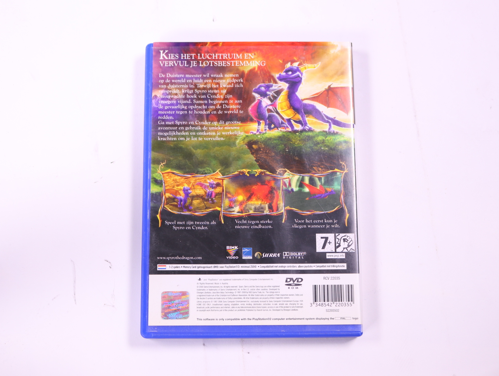 PlayStation 2 - The Legend of Spyro: Dawn of the Dragon - productfoto 2