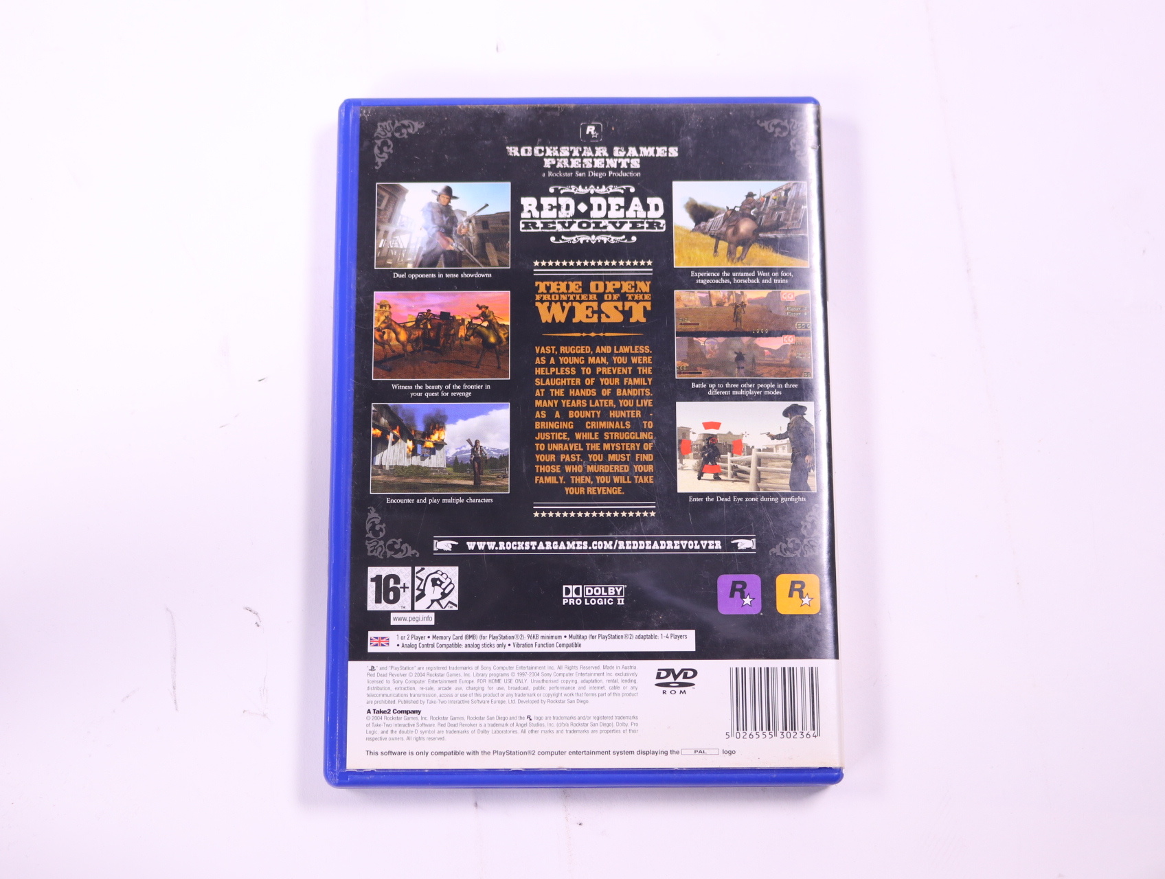 PlayStation 2 - Red Dead Revolver - productfoto 2