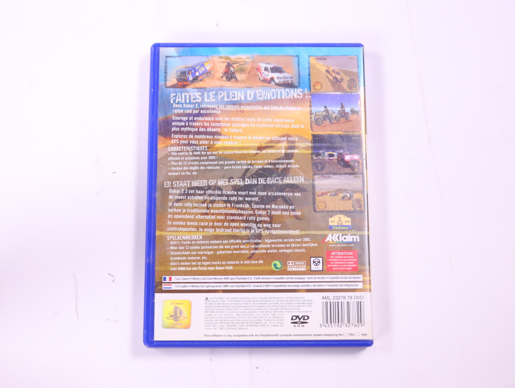 PlayStation 2 - Dakar 2 - productfoto 2