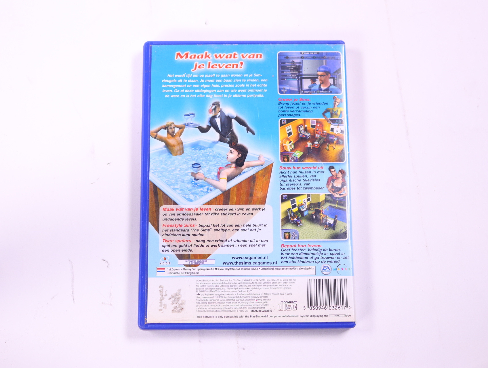 PlayStation 2 - The Sims [No Manual] - productfoto 2
