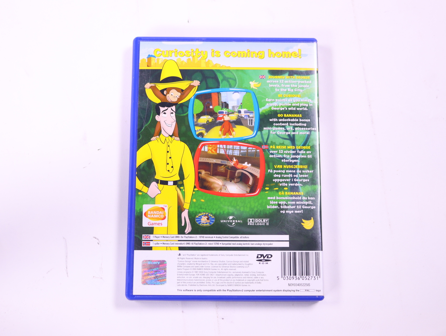 PlayStation 2 - Curious George [No Manual] - productfoto 2