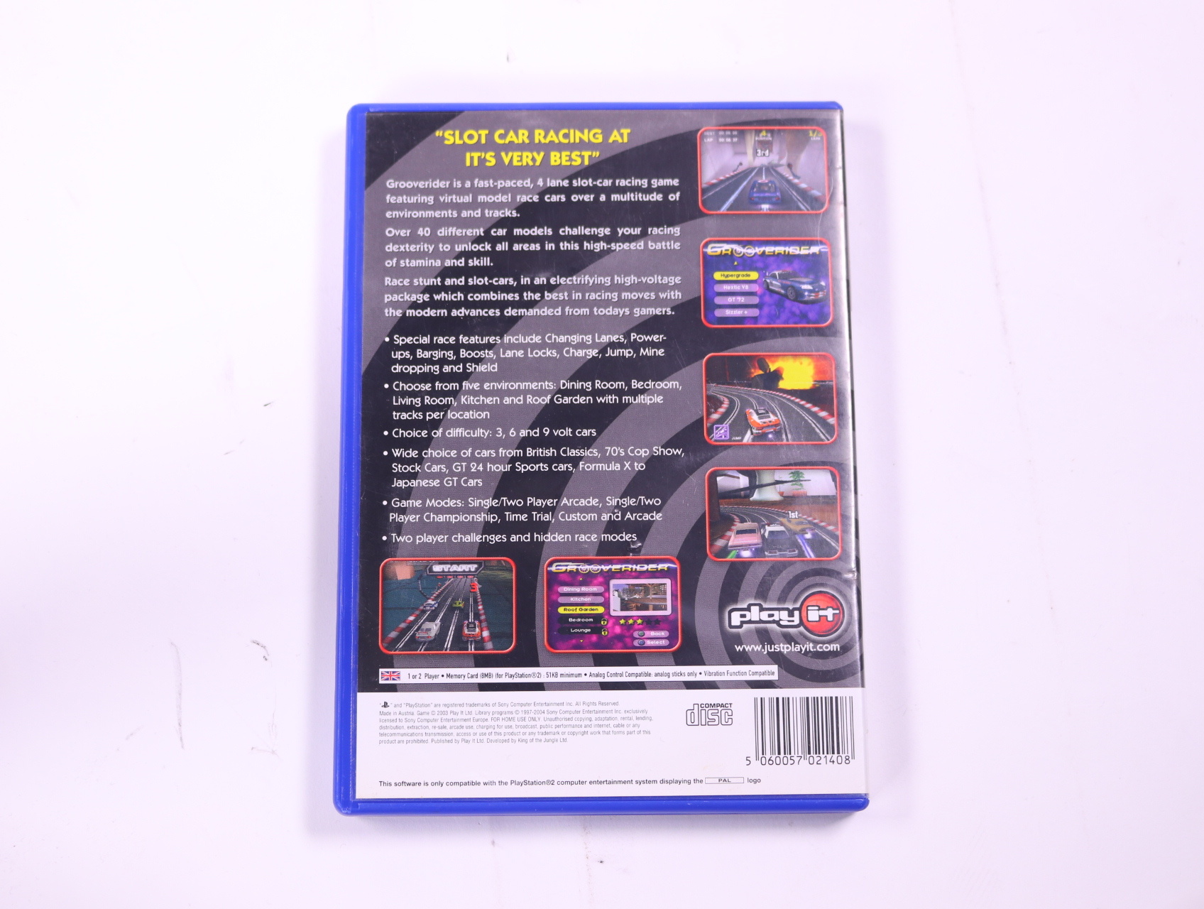 PlayStation 2 - Groove Rider: Slot Car Thunder - productfoto 2