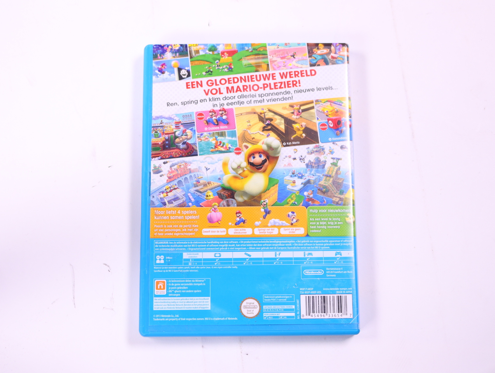 Wii U - Super Mario 3D World - productfoto 2