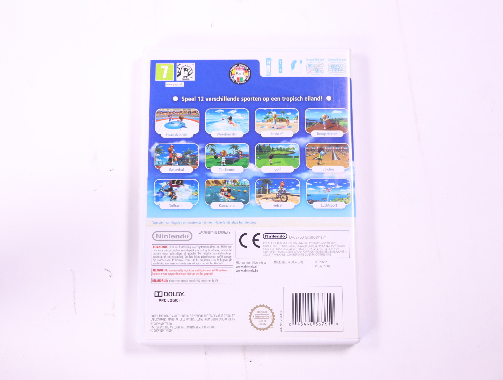 Wii - Wii Sports Resort - productfoto 2