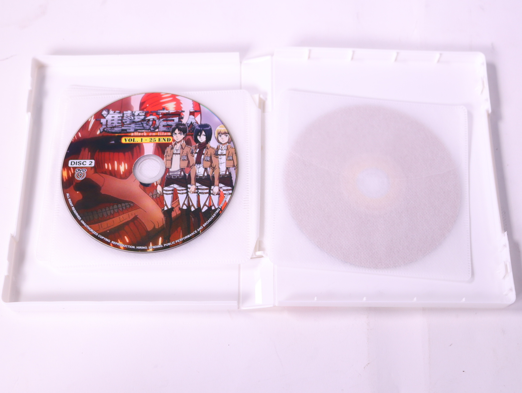Attack on Titan 1-25 - Crunchyroll - productfoto 6