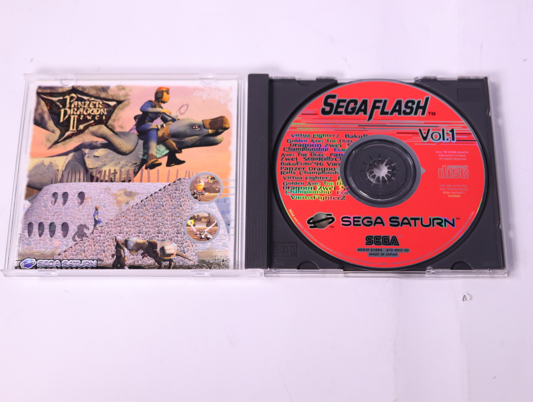 SEGA Saturn - Sega Flash Vol 1 - productfoto 2