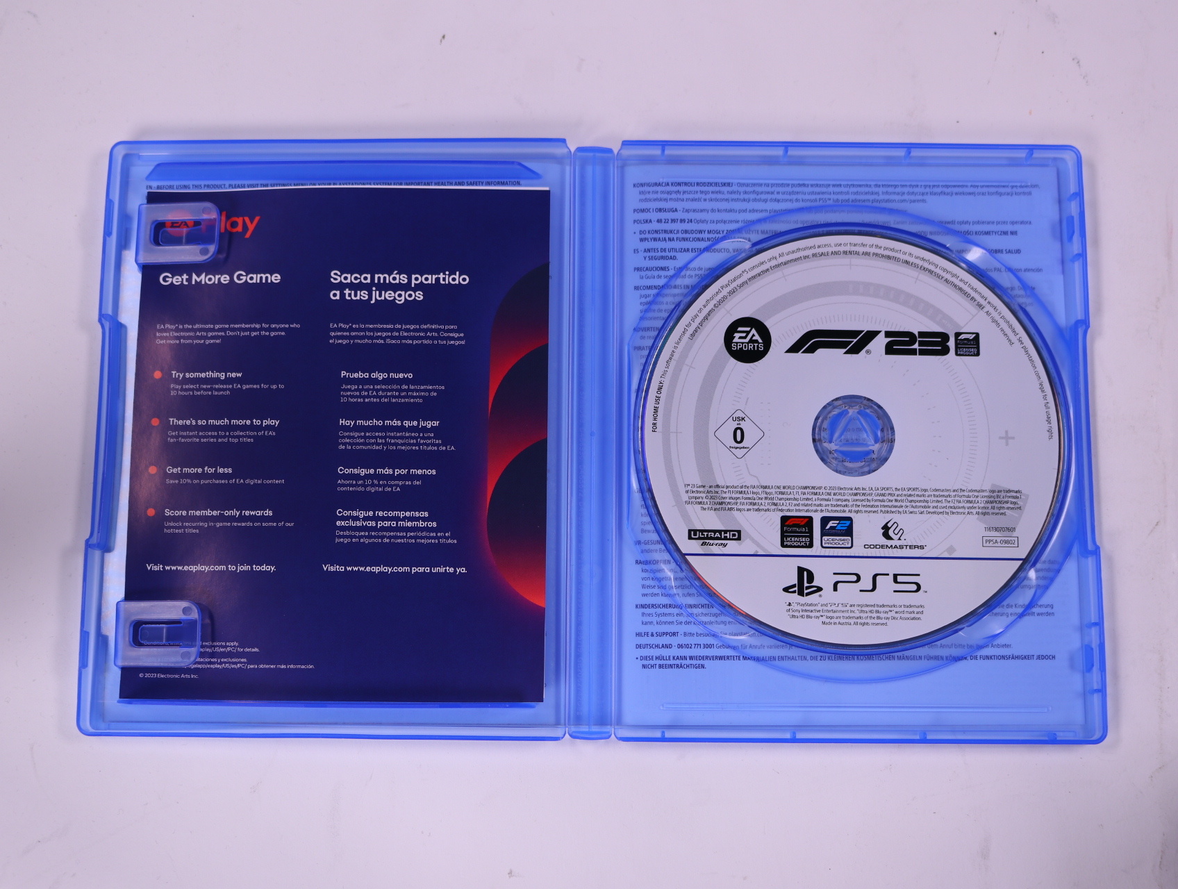 PlayStation 5 - F1 23 [Gebruikt] - Gebruikt - productfoto 3