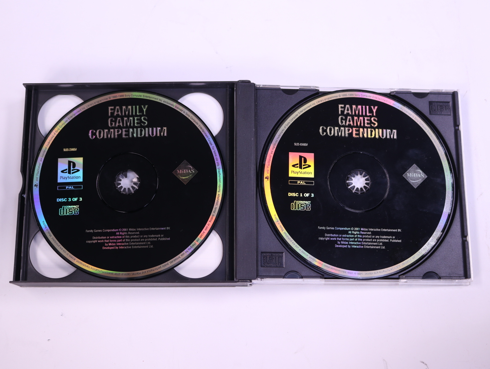 PlayStation 1 - Family Games Compendium - productfoto 4