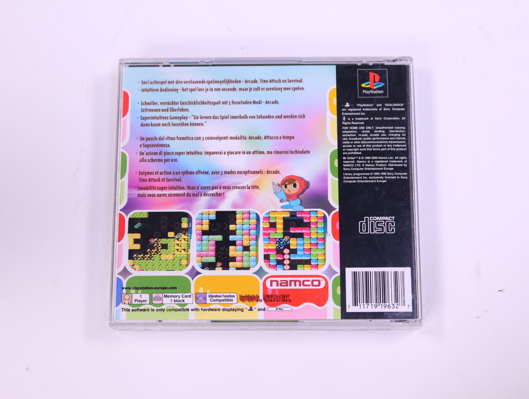 PlayStation 1 - Mr. Driller - productfoto 2