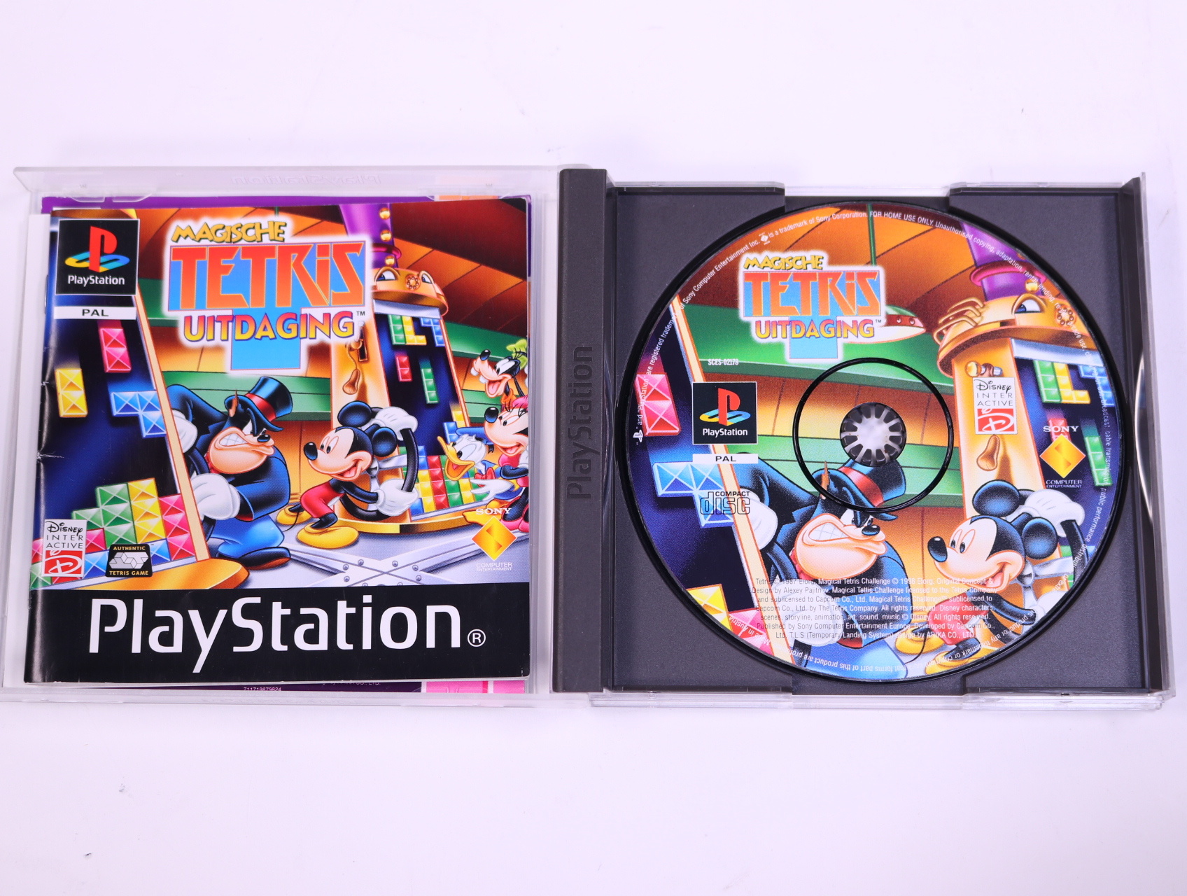 PlayStation 1 - Magical Tetris Challenge - productfoto 3