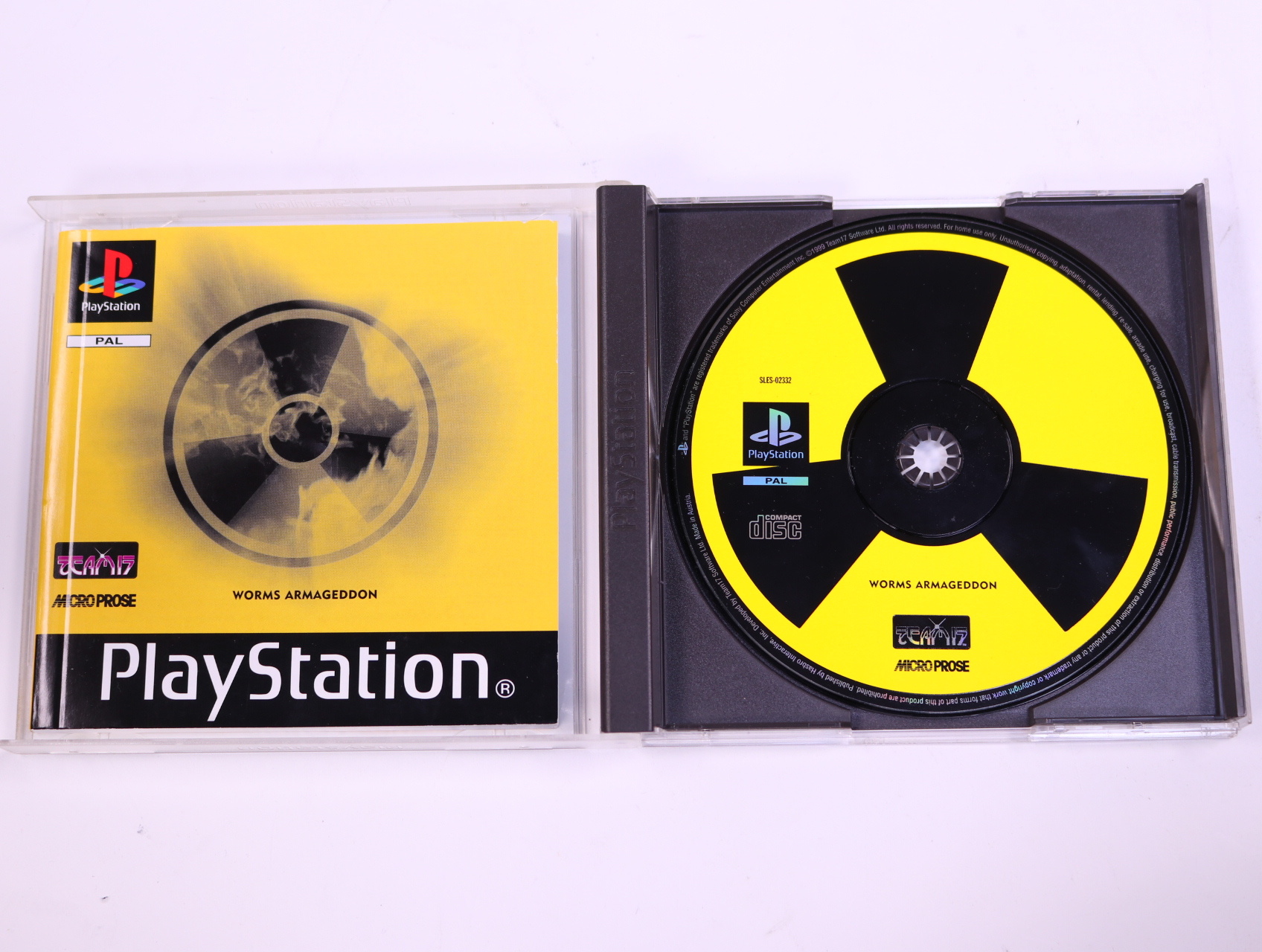 PlayStation 1 - Worms Armageddon - productfoto 3