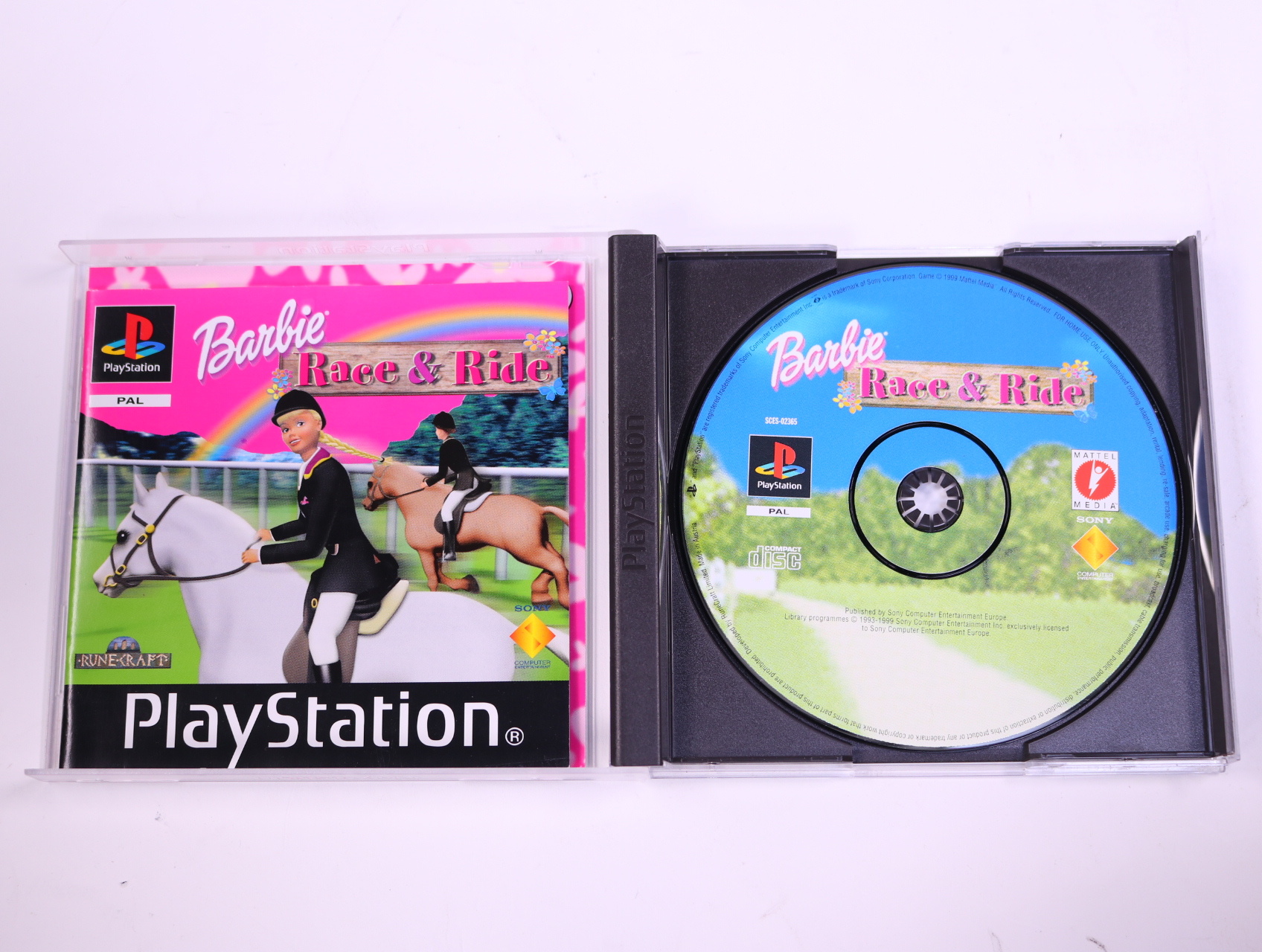PlayStation 1 - Barbie: Race & Ride - productfoto 3