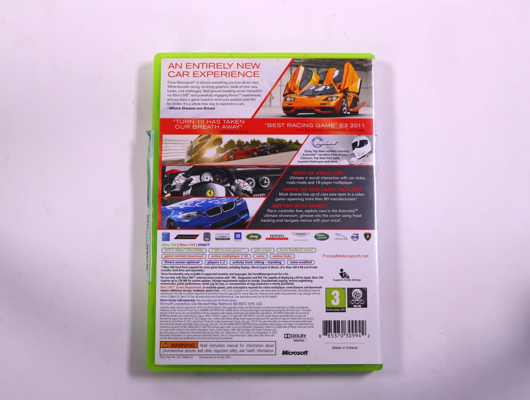Xbox 360 - Forza Motorsport 4 - productfoto 3