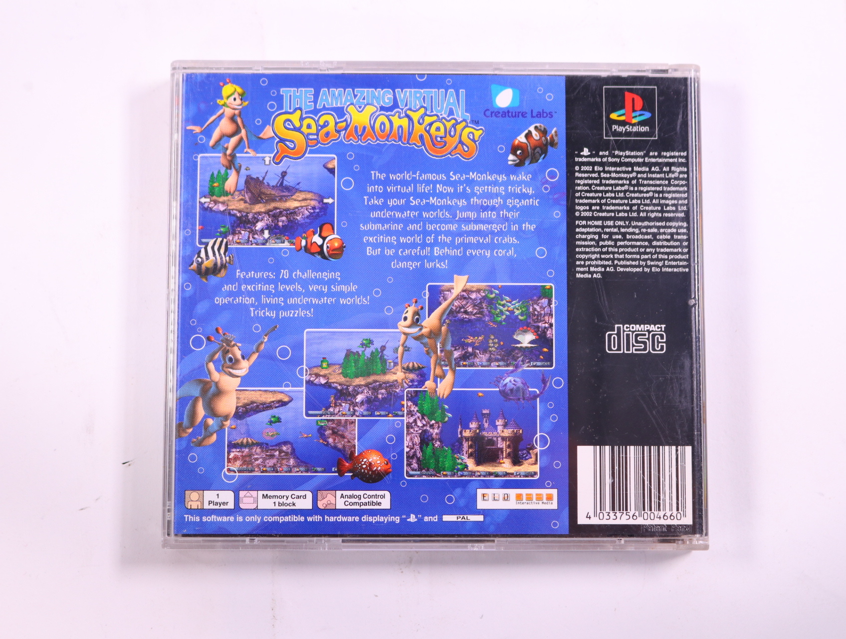 PlayStation 1 - Sea-Monkeys - productfoto 3
