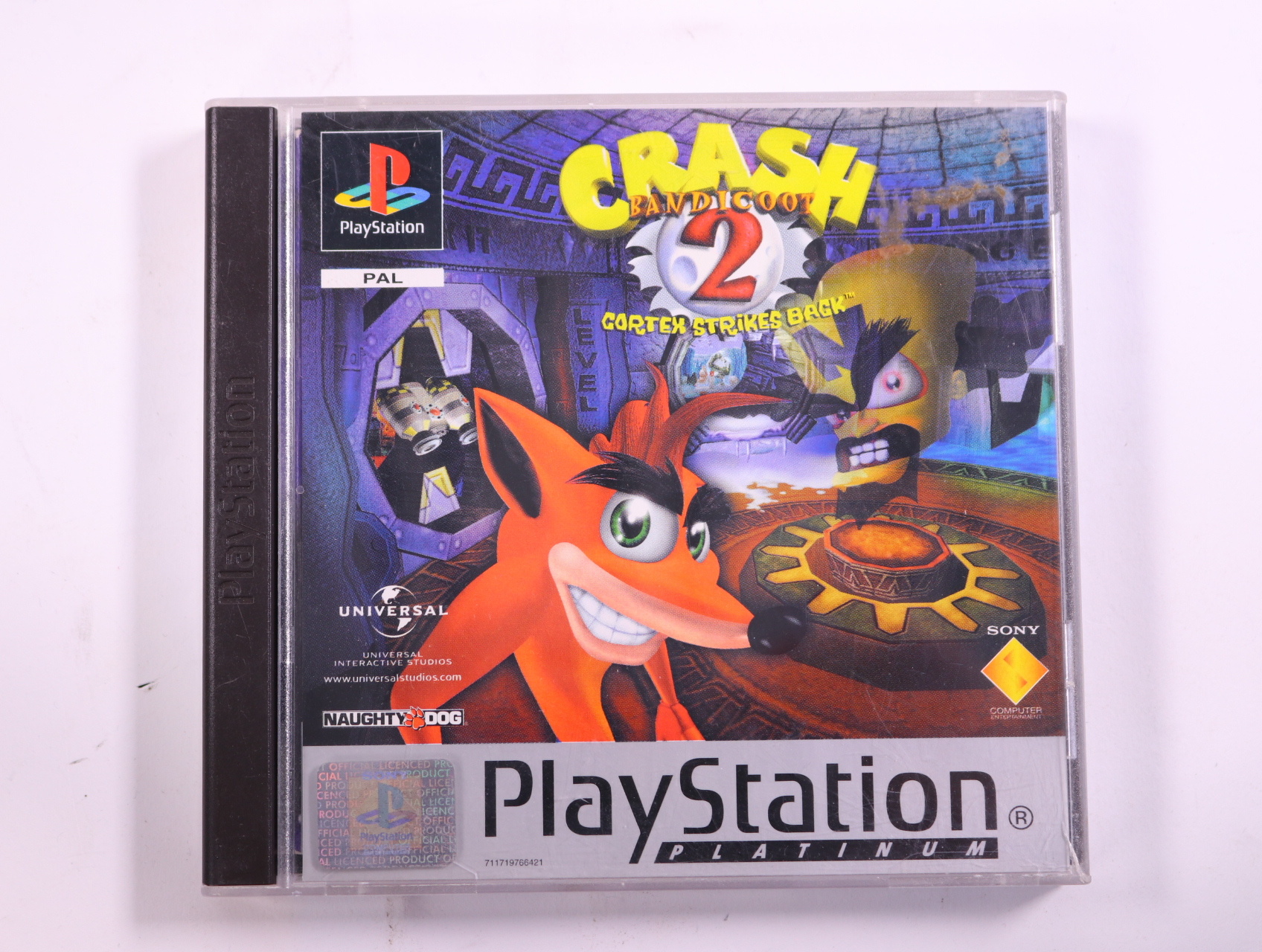 PlayStation 1 - Crash Bandicoot 2: Cortex Strikes Back [Platinum]