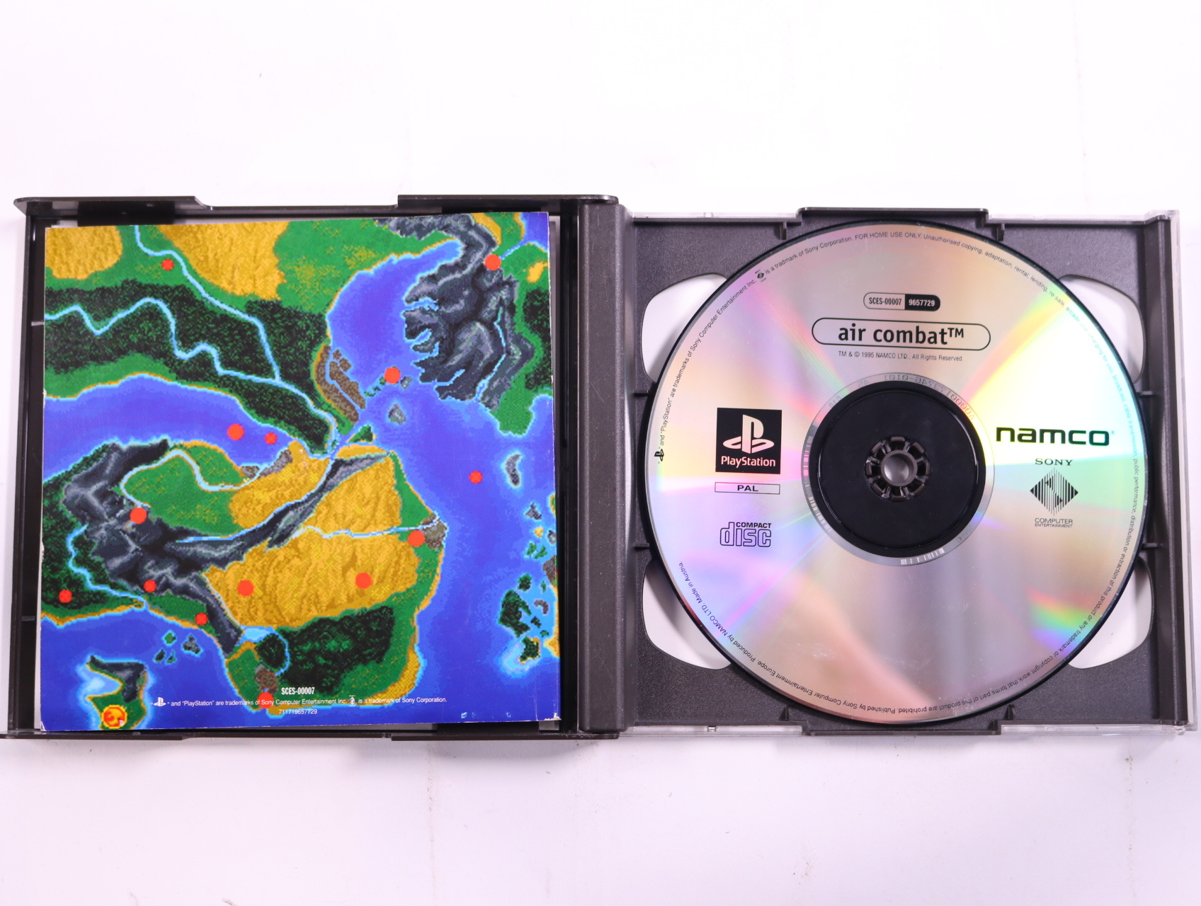 PlayStation 1 - Air Combat [Platinum] - productfoto 2