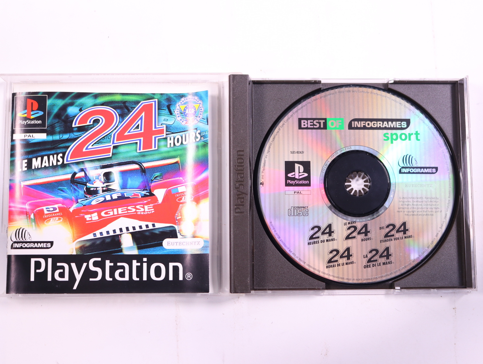 PlayStation 1 - Le Mans 24 Hours - productfoto 2