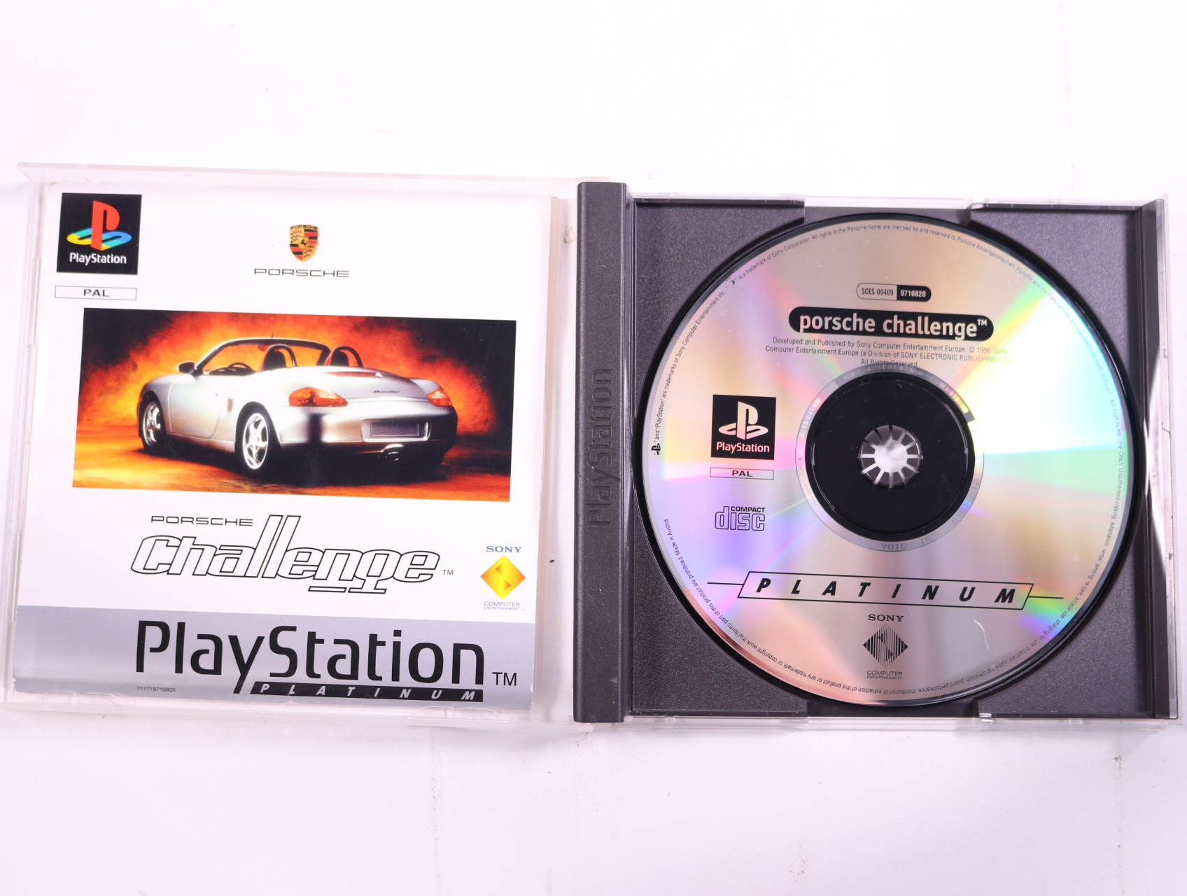 PlayStation 1 - Porsche Challenge [Platinum] - productfoto 2
