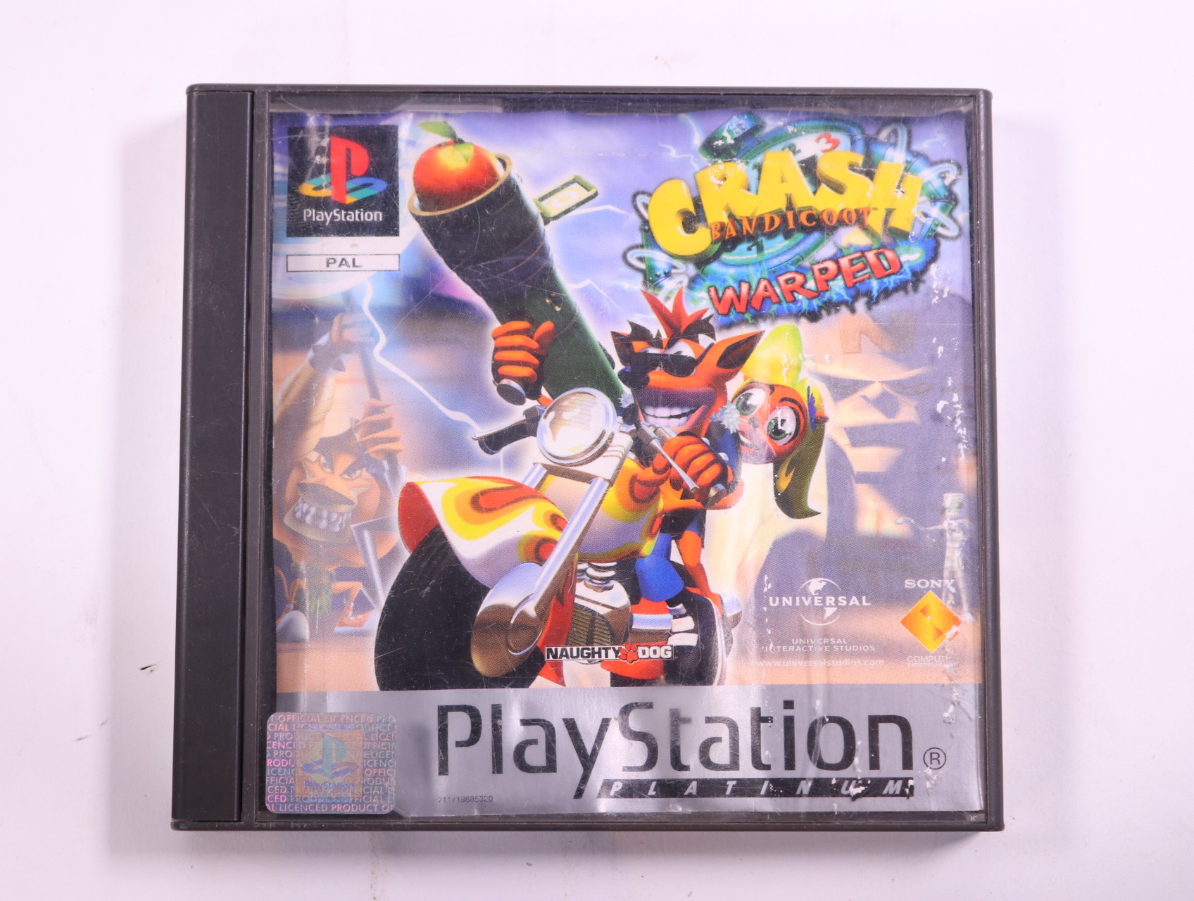 PlayStation 1 - Crash Bandicoot: Warped [Platinum]