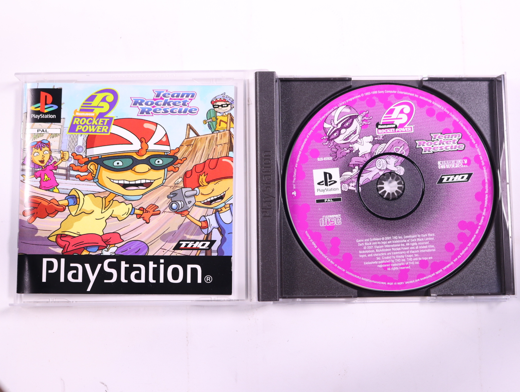 PlayStation 1 - Team Rocket Rescue - productfoto 2