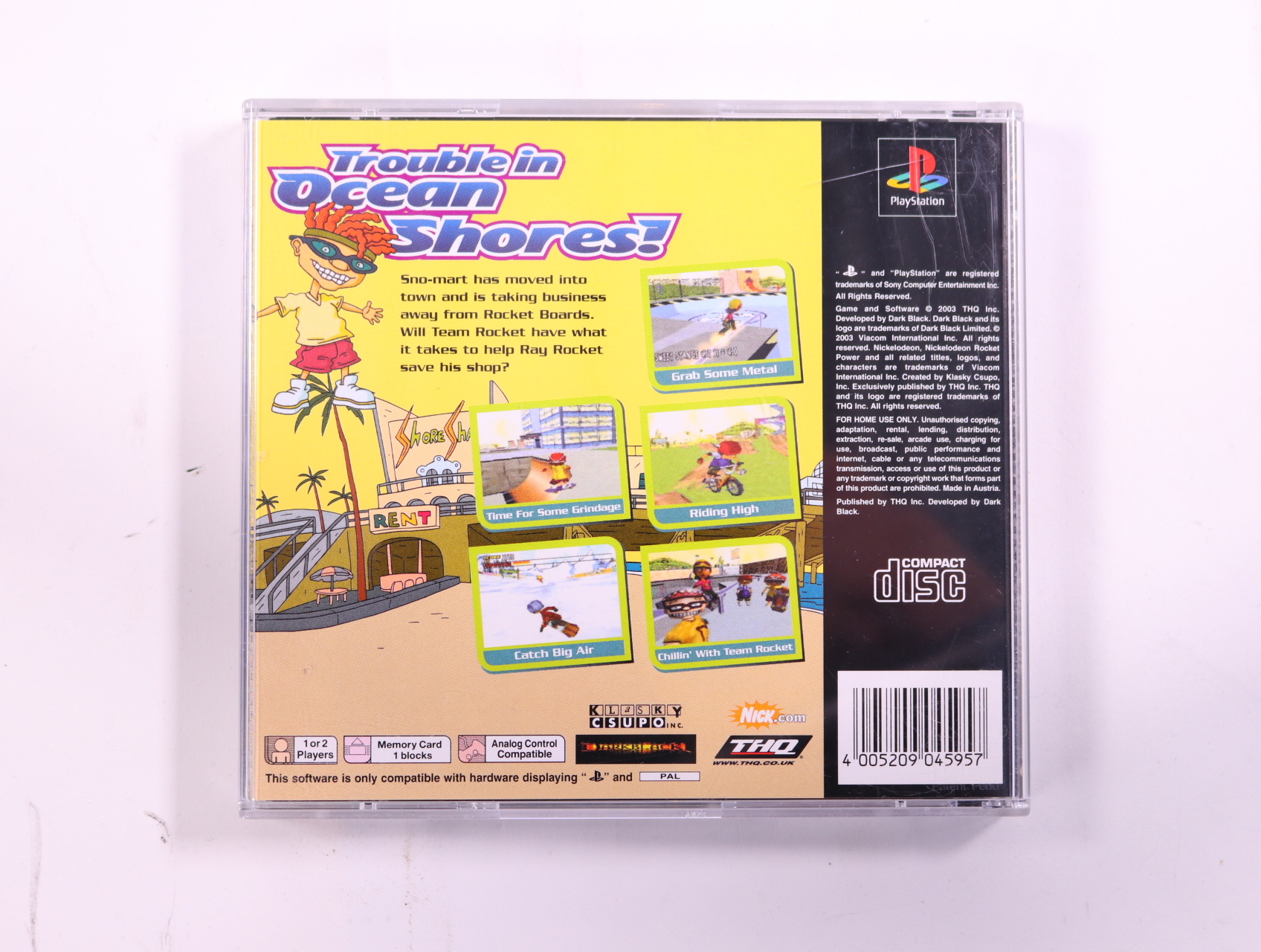PlayStation 1 - Team Rocket Rescue - productfoto 3