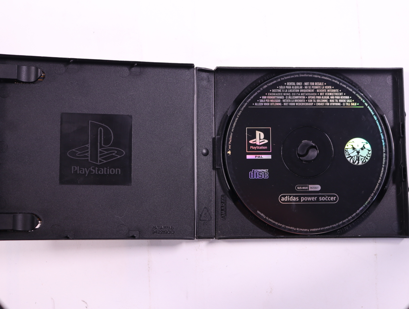 PlayStation 1 - Adidas Power Soccer - productfoto 2