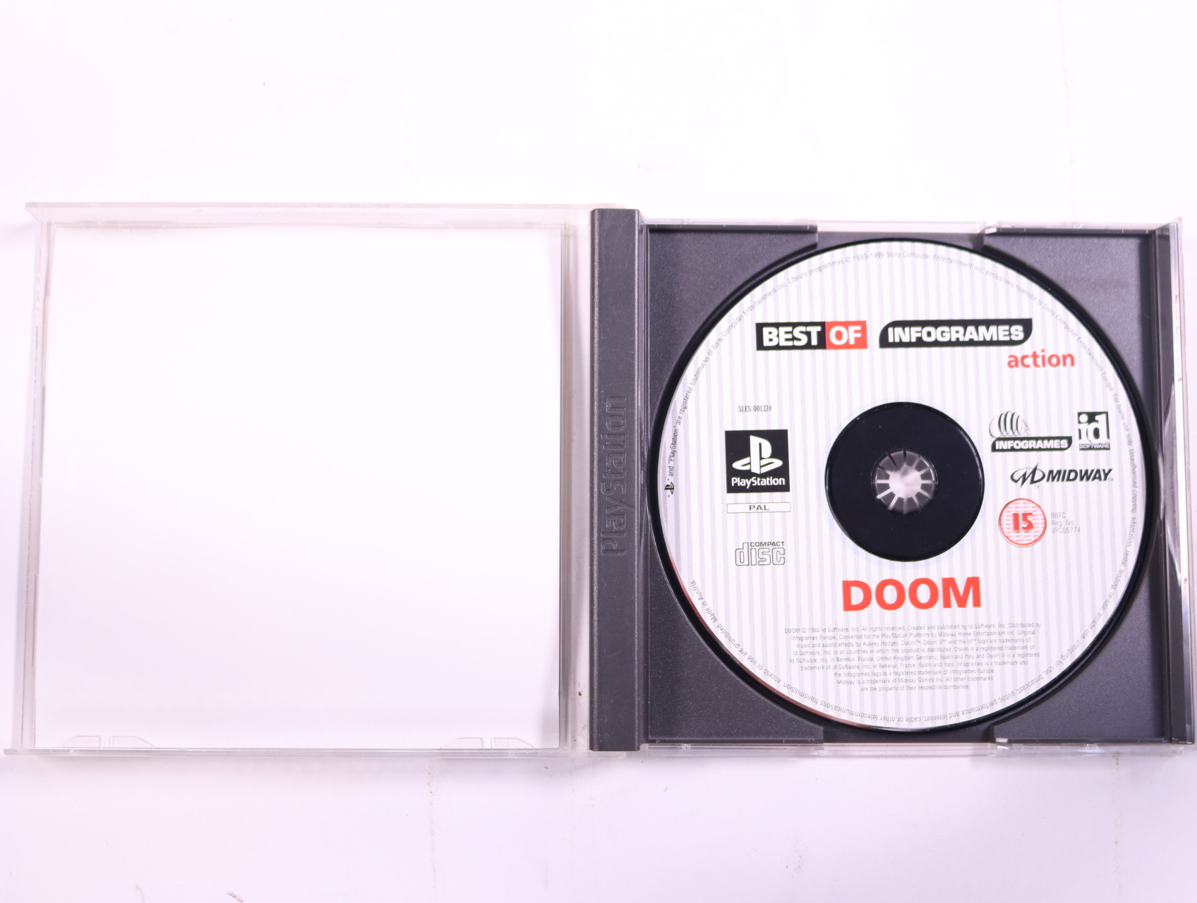 PlayStation 1 - Doom [Best Of Infogrames] - productfoto 2